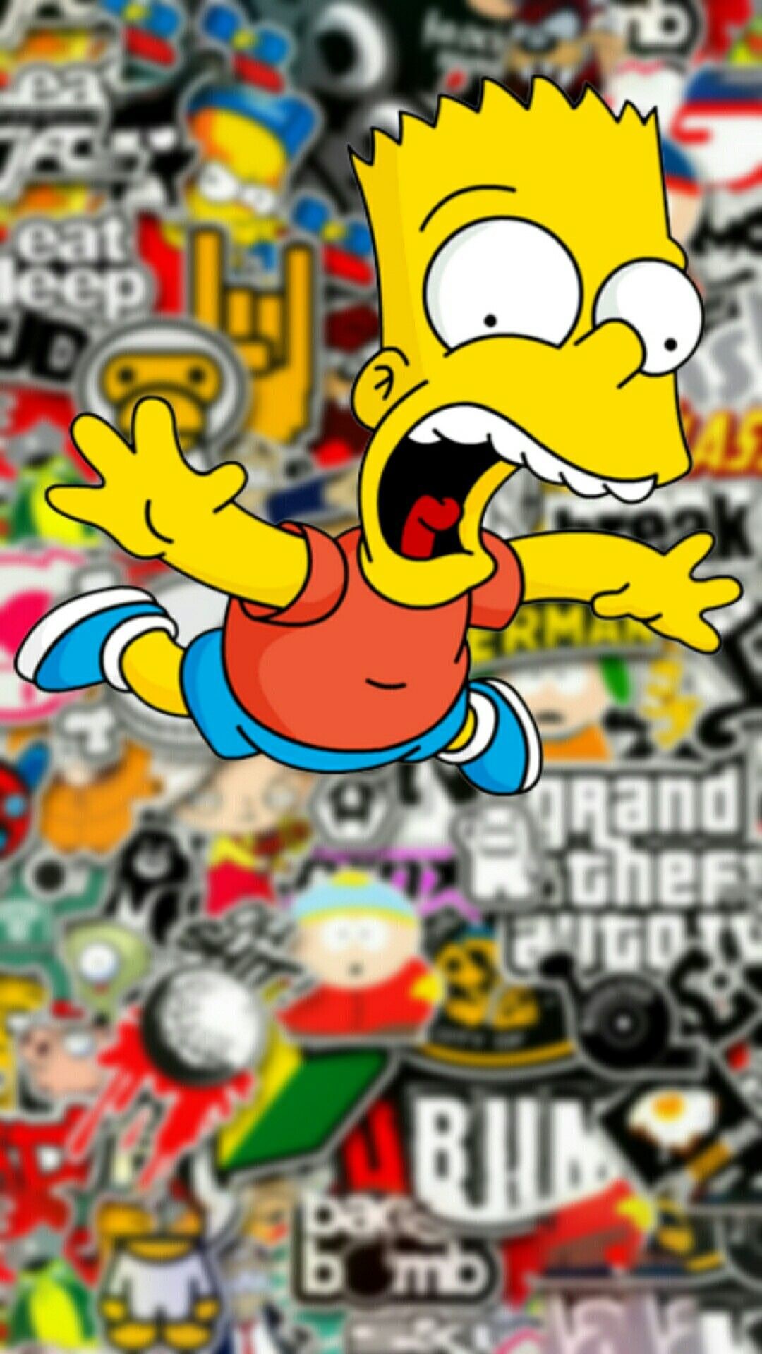Funny Simpsons Wallpaper