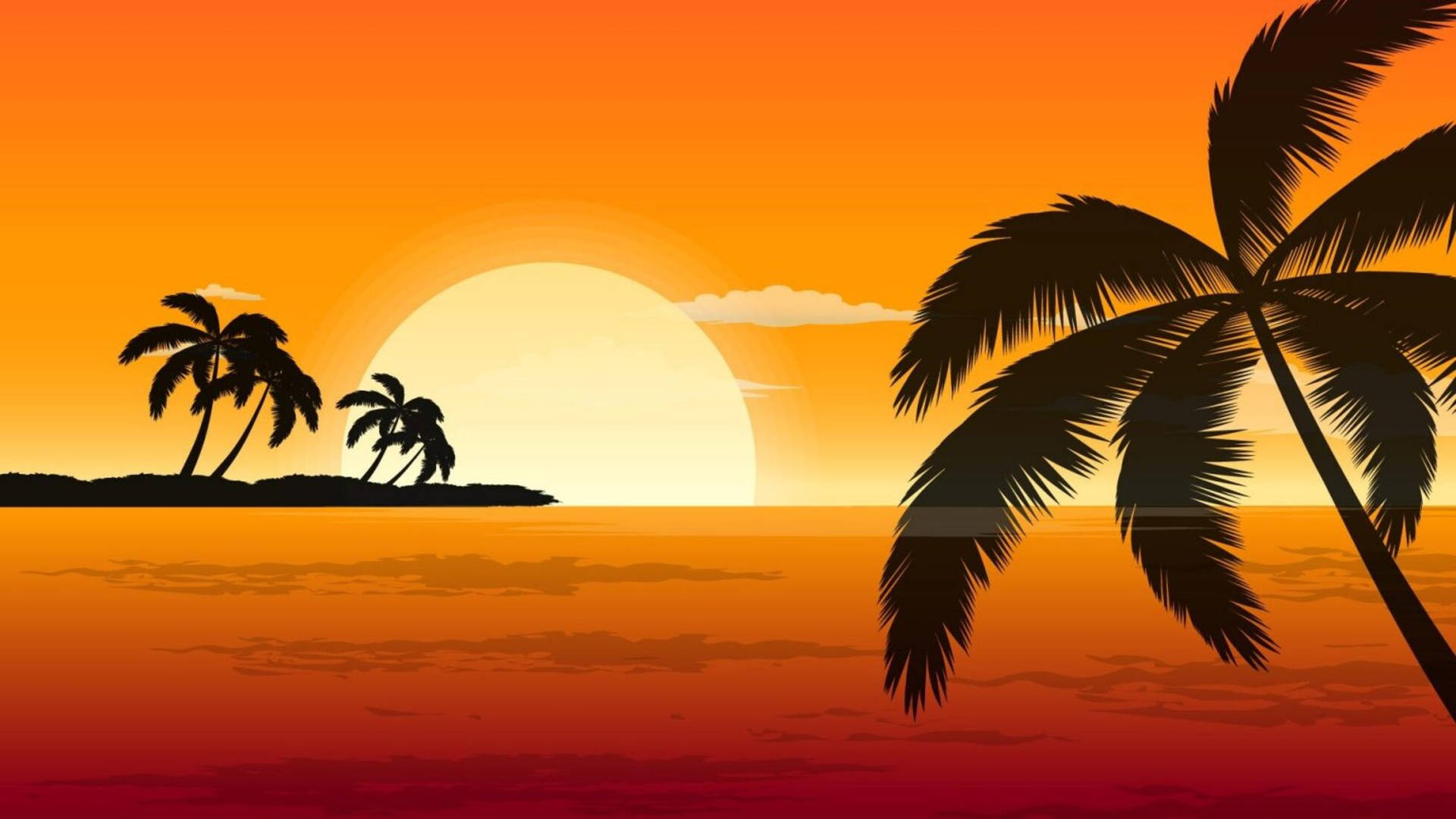 Orange Aesthetic Wallpaper