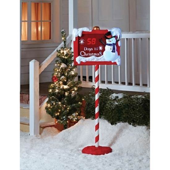 Christmas Countdown Clock Outdoor Ideas Pictures