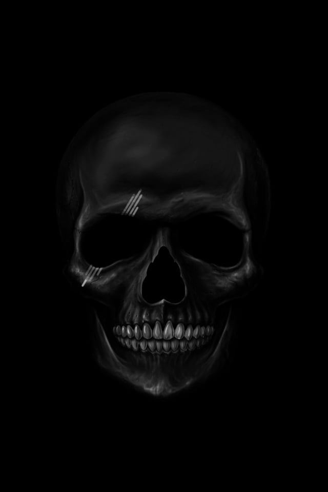 Free download Black Skull Simply beautiful iPhone wallpapers [640x960] for  your Desktop, Mobile & Tablet | Explore 49+ Green and Black iPhone Wallpaper  | Black And Green Backgrounds, Black And Green Wallpapers,