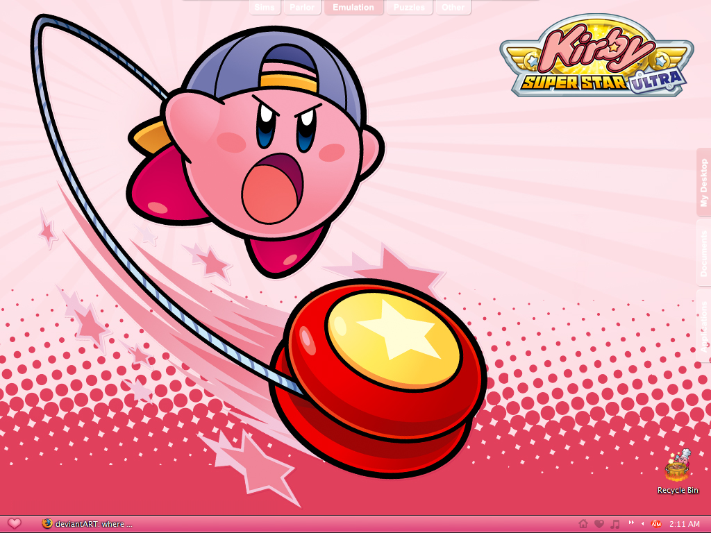 Yoyo Kirby Desktop By Astroasis