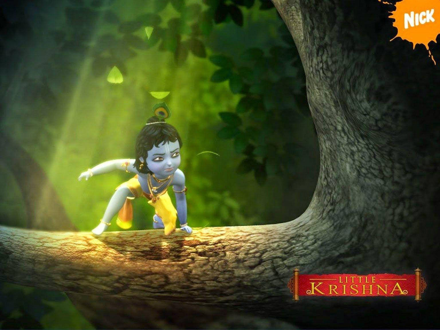 Little Krishna Wallpaper