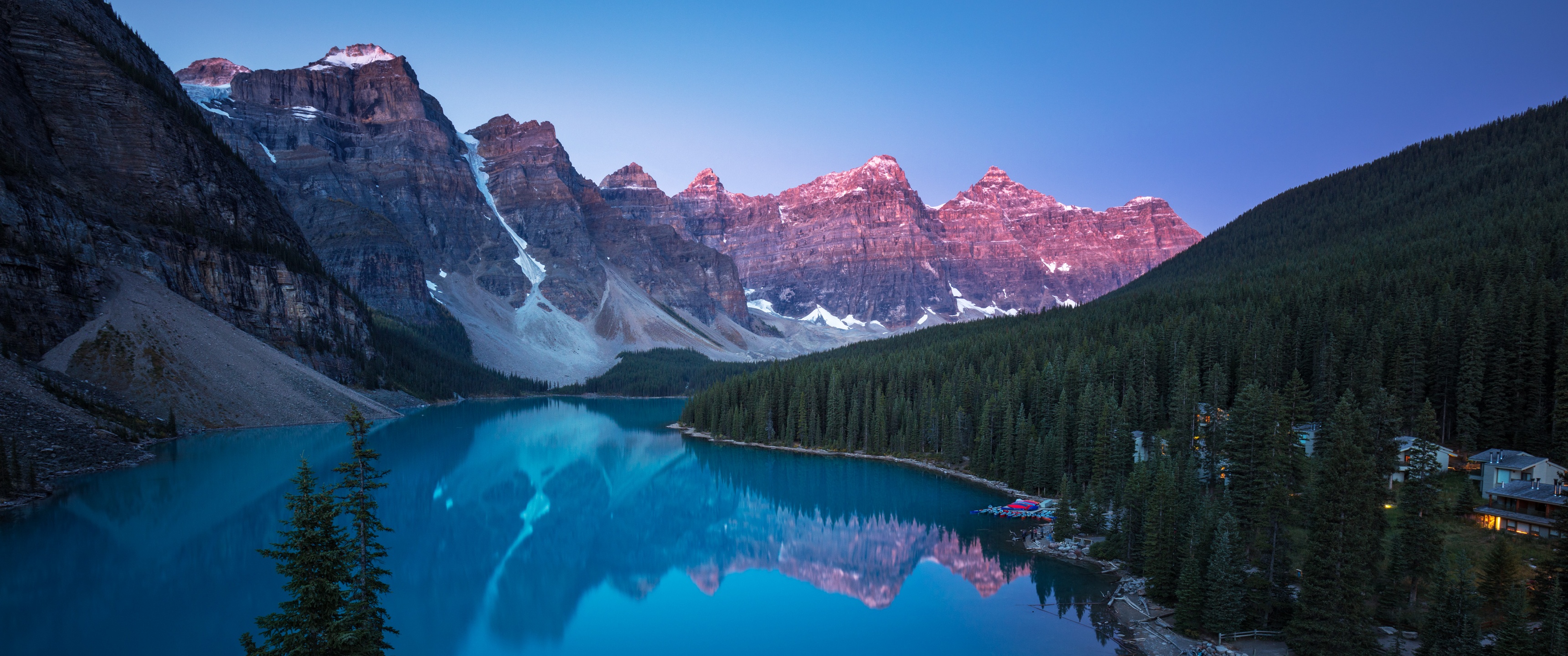 Canadian Rockies Wallpaper 4k Moraine Lake Banff National Park