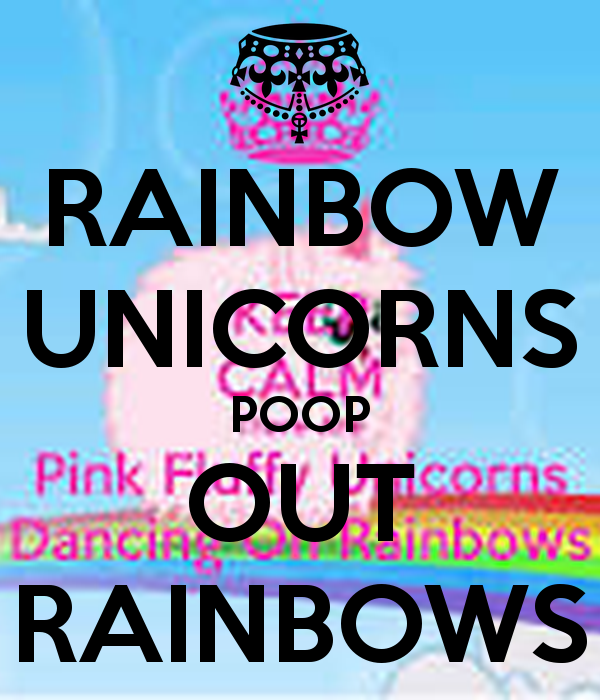 Unicorn Pooping Rainbows Wallpaper Widescreen