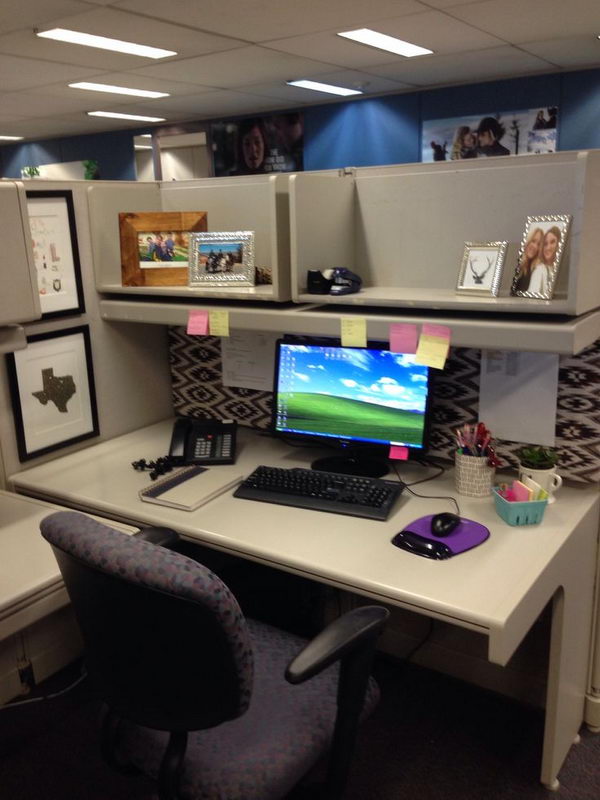 decorating a cubicle