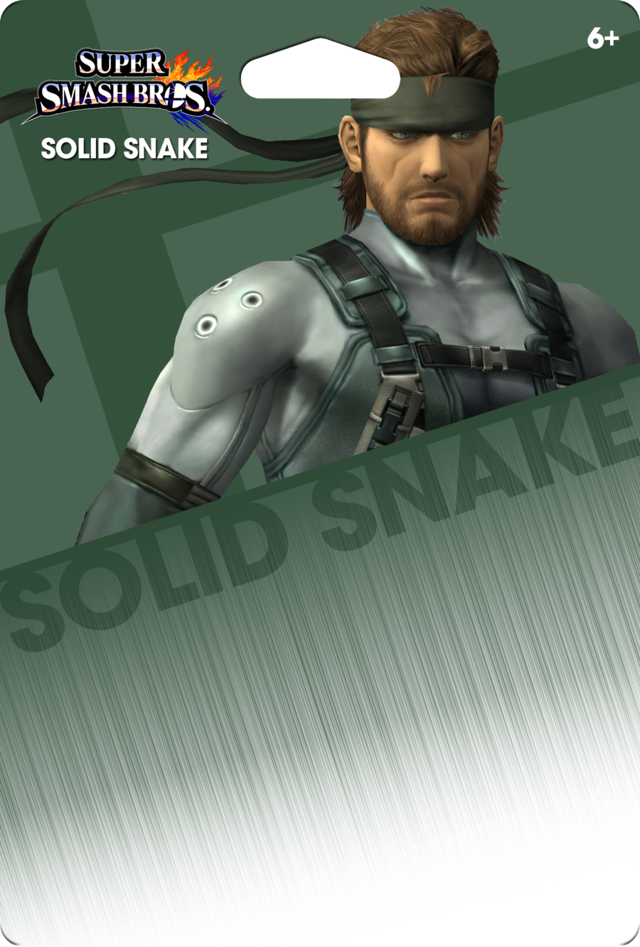 Custom Amiibo Box Art Solid Snake By Misteralex Designs Interfaces