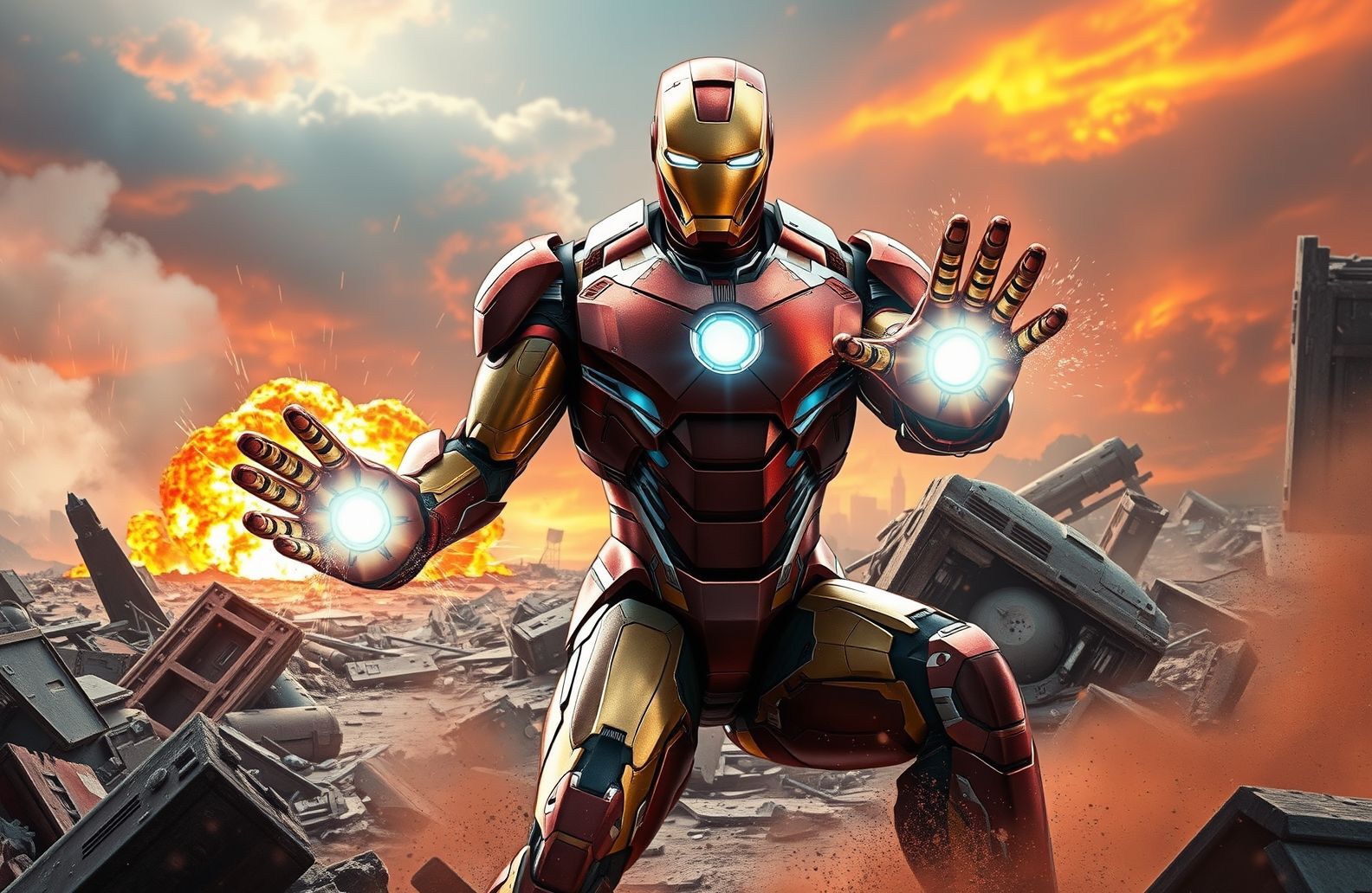 Avengers Endgame Iron Man Wallpaper