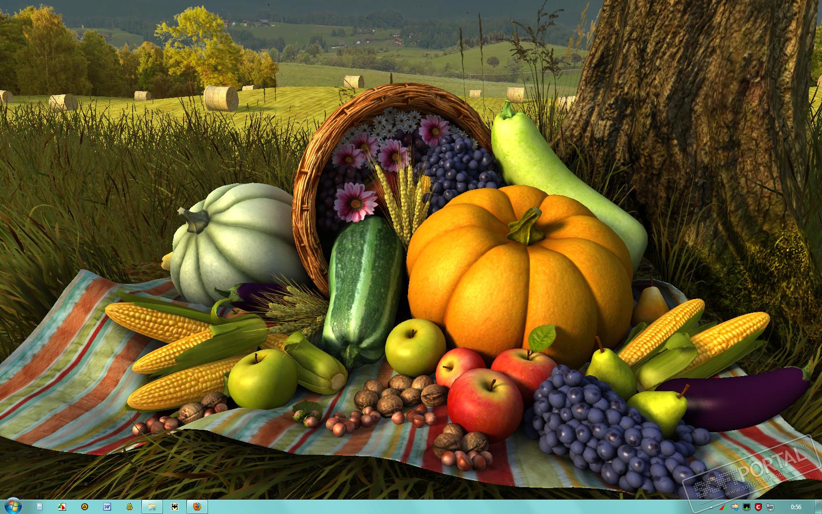 Thanksgiving Day 3d Screensaver
