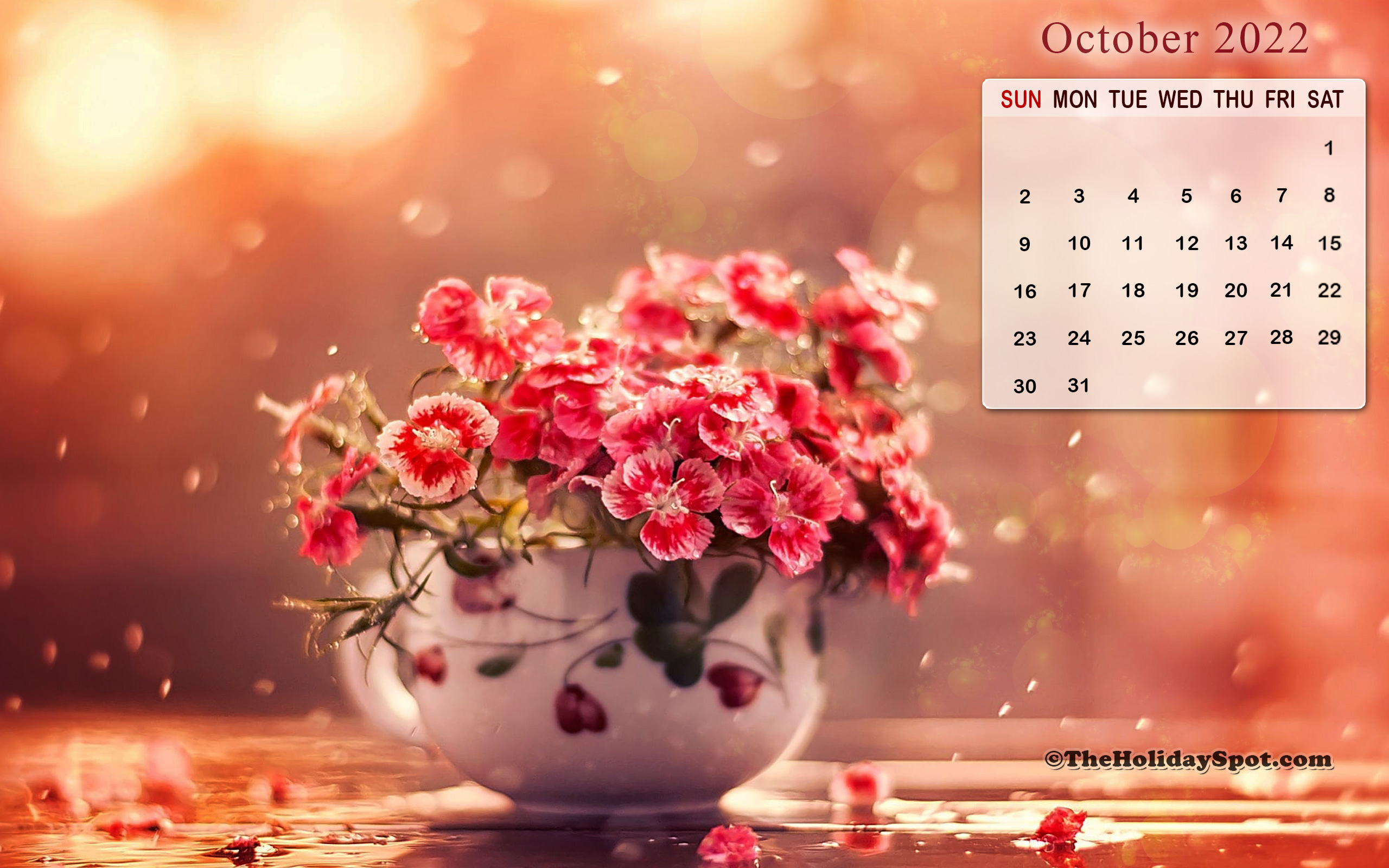 Month Wise Calendar Wallpaper For 1080p HD