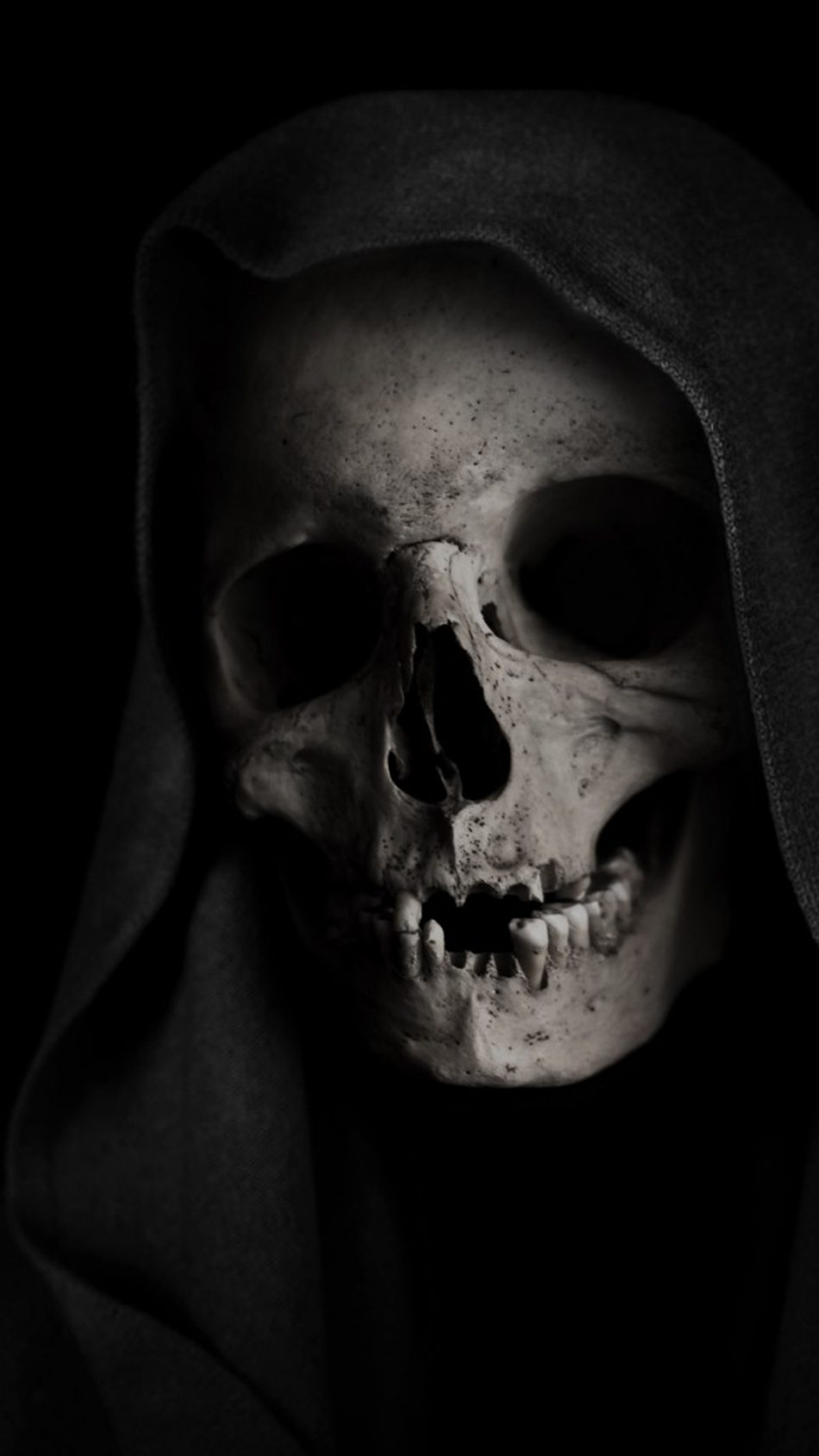 Scary Death Skull Grim Reaper 4k Ultra HD Mobile Wallpaper