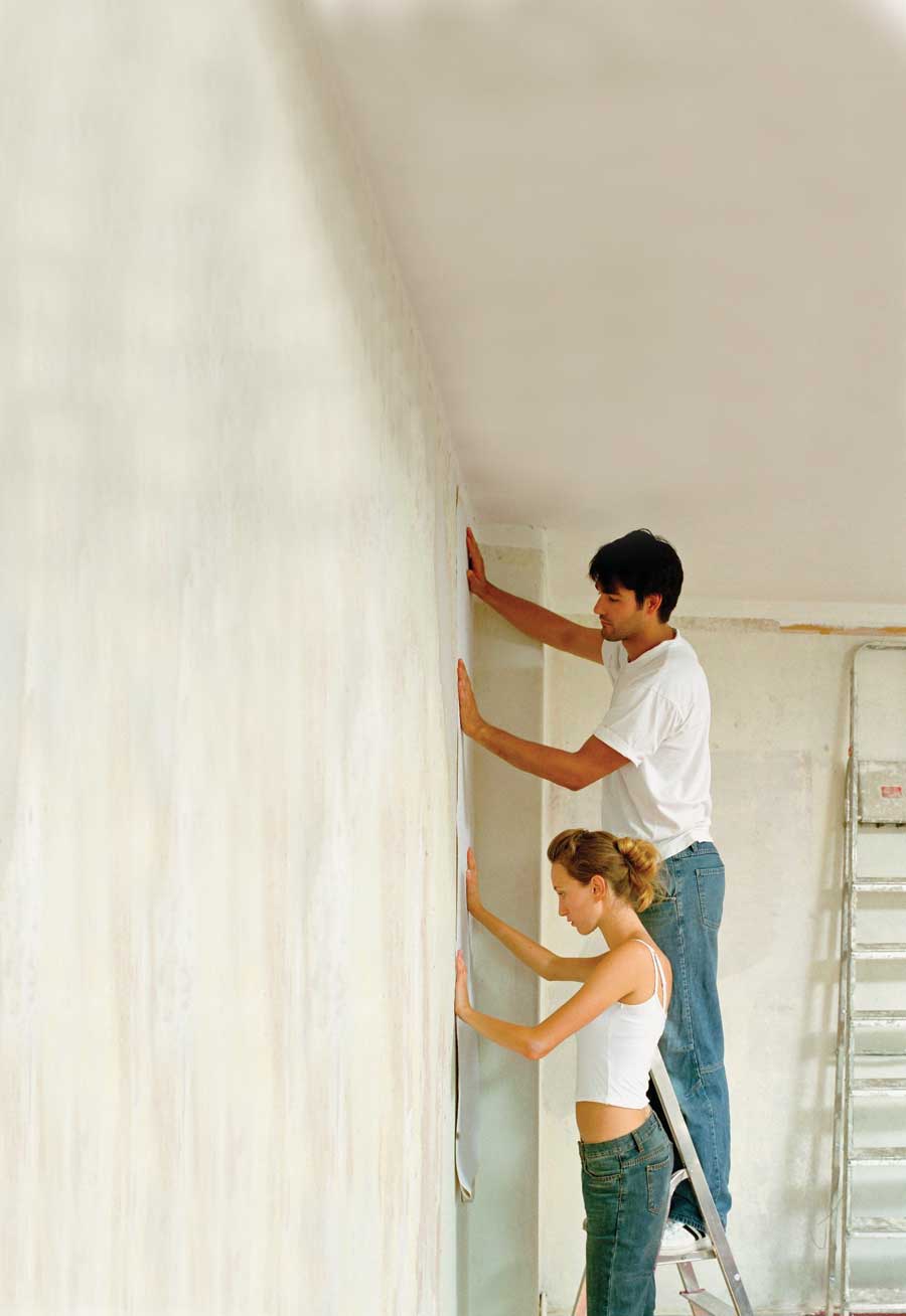 How to Hang Wallpaper 900x1308