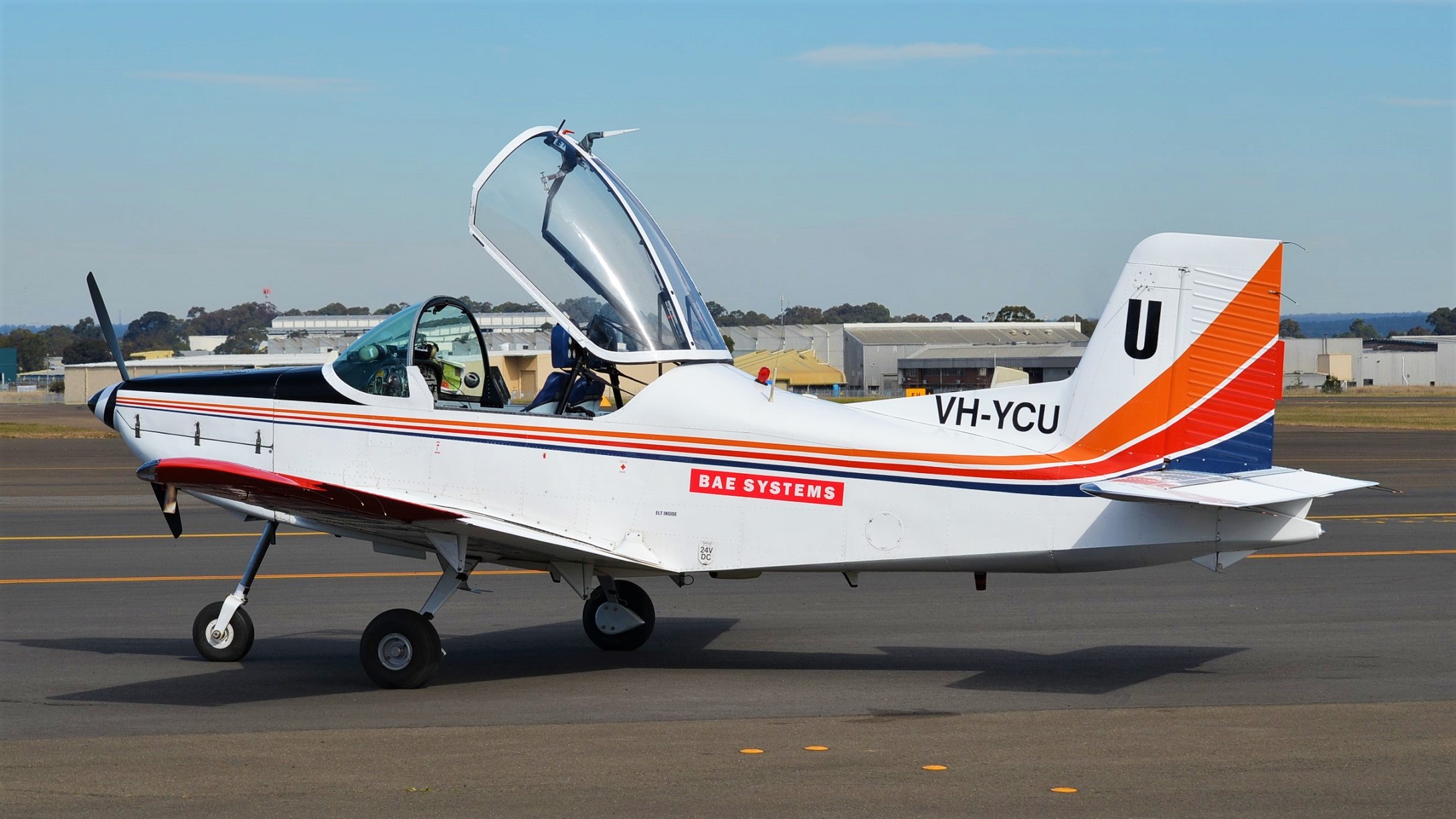 Vh Ycu Pacific Aerospace Ct 4b Airtrainer Bae Systems Australia