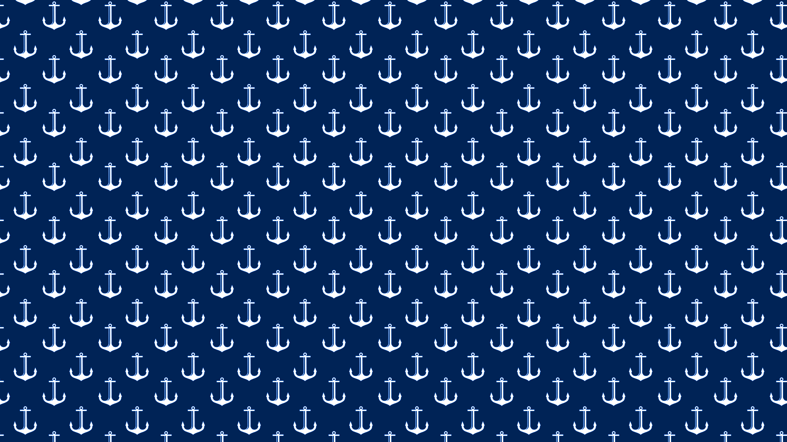Navy Blue Anchors Desktop Wallpaper