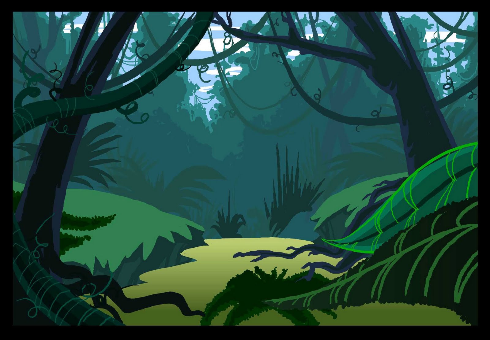 Happy Wallpaper Rainforest Background