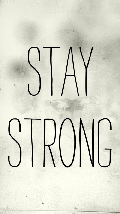 Stay Strong Wallpaper Image Include
