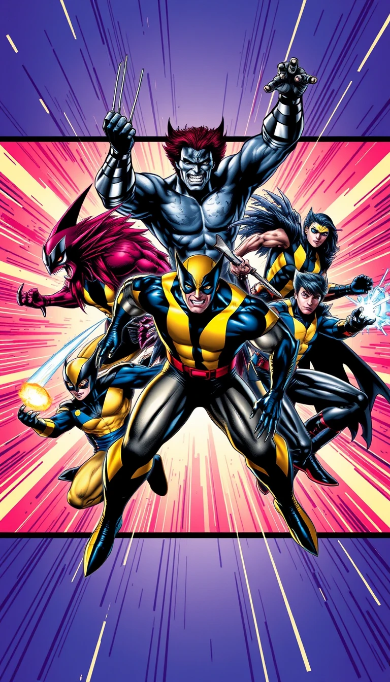 X Men Phone Wallpaper