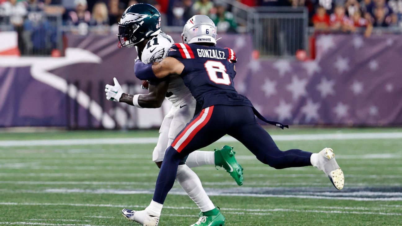 Patriots Rookie Christian Gonzalez Lets His Play Do The Talking Wallpaper