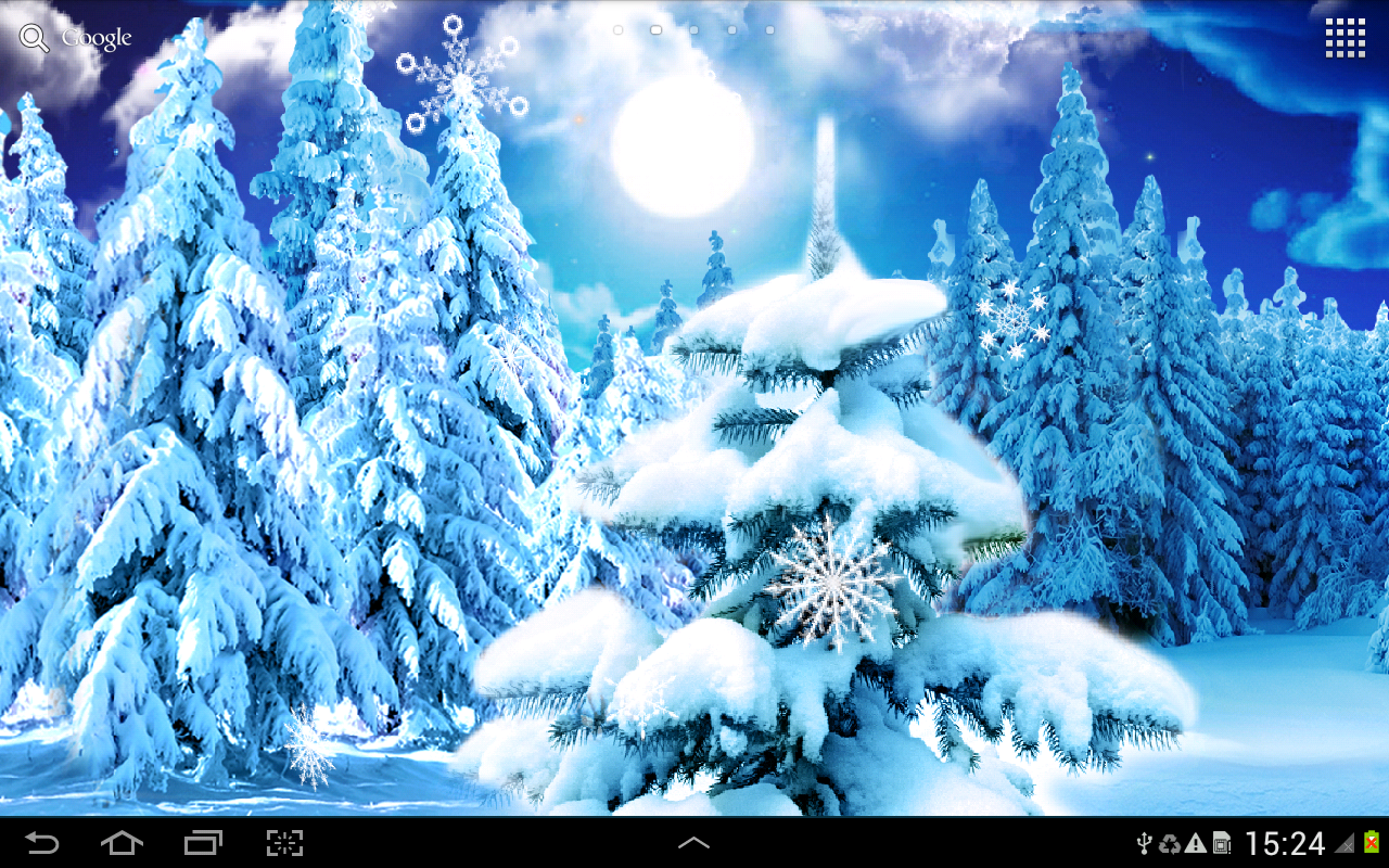 Winter Forest Live Wallpaper Android Apps On Google Play