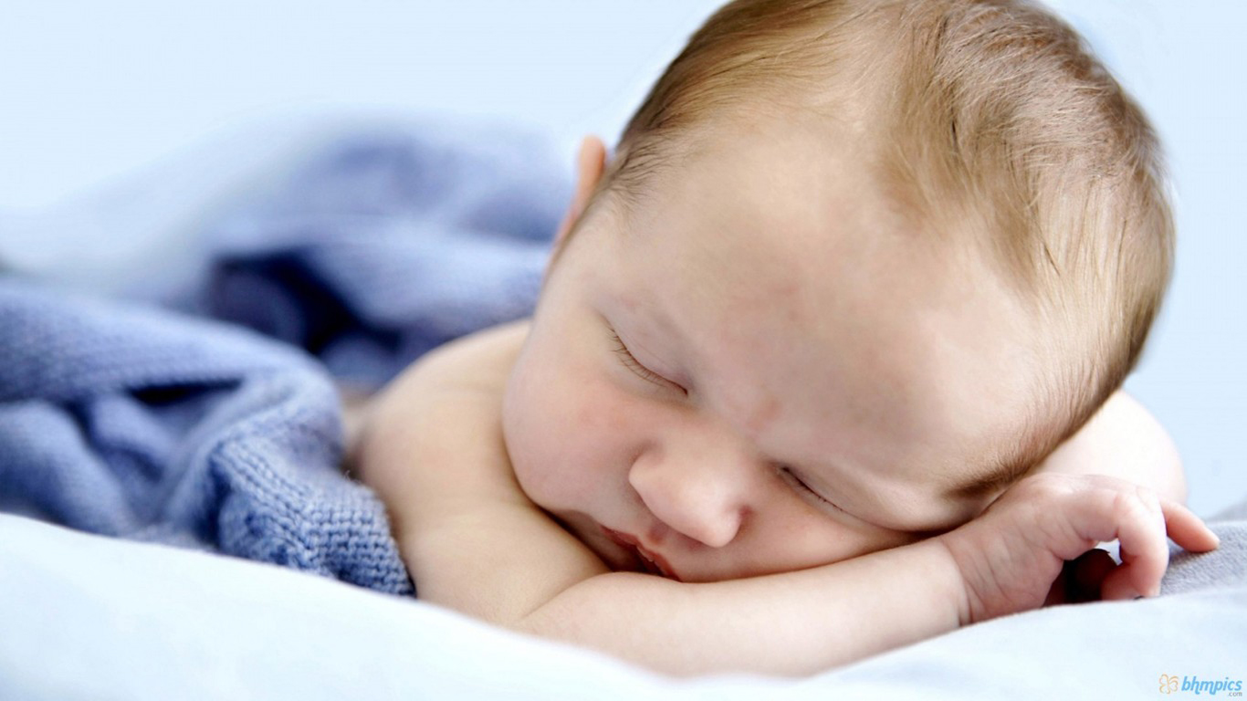 Cute Little Baby Boy Sleeping HD Wallpaper Babies