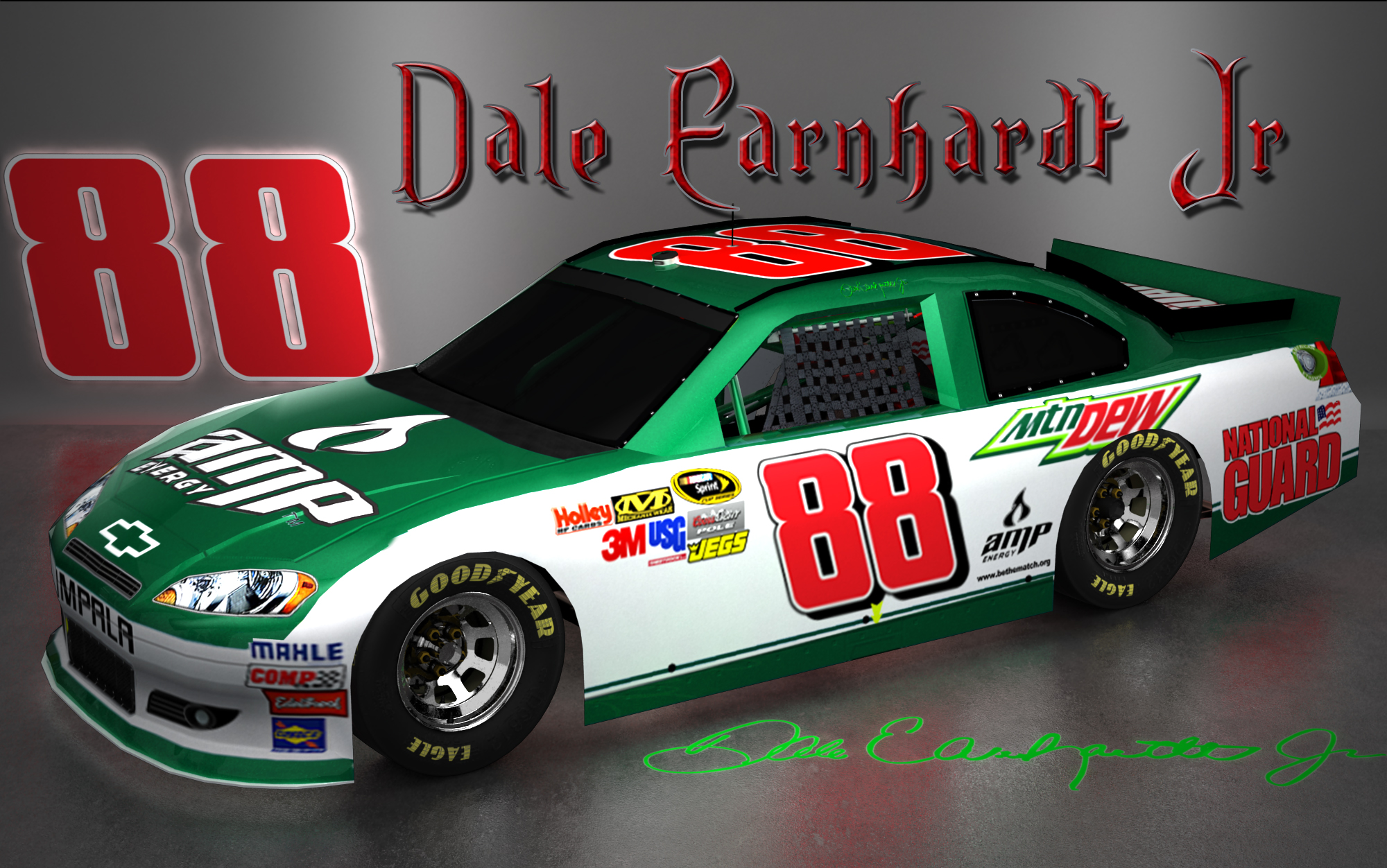 Wallpaper By Wicked Shadows Dale Earnhardt Jr Nascar Signature