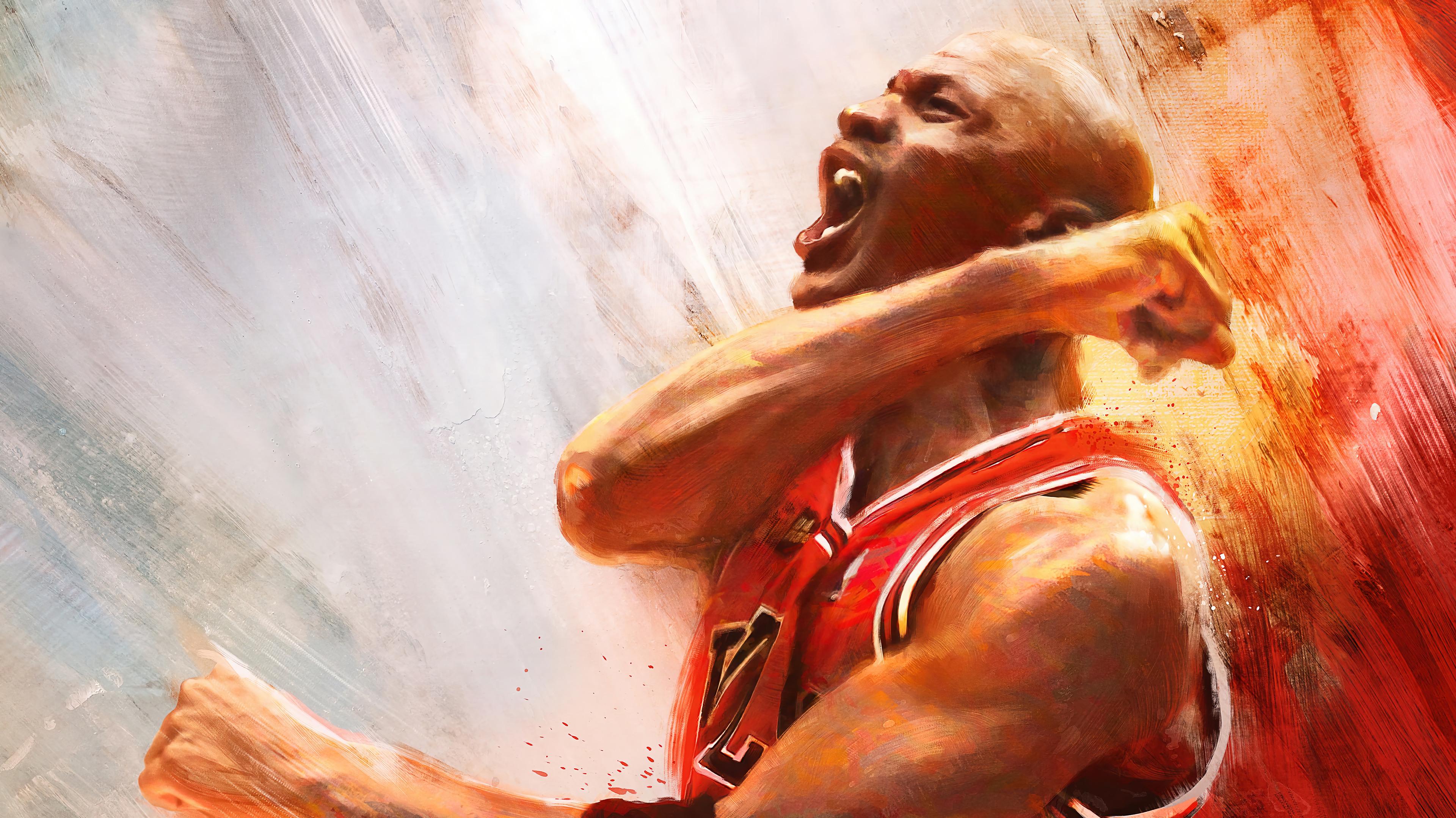 Michael Jordan NBA 2K23 Wallpaper 4K 2671i
