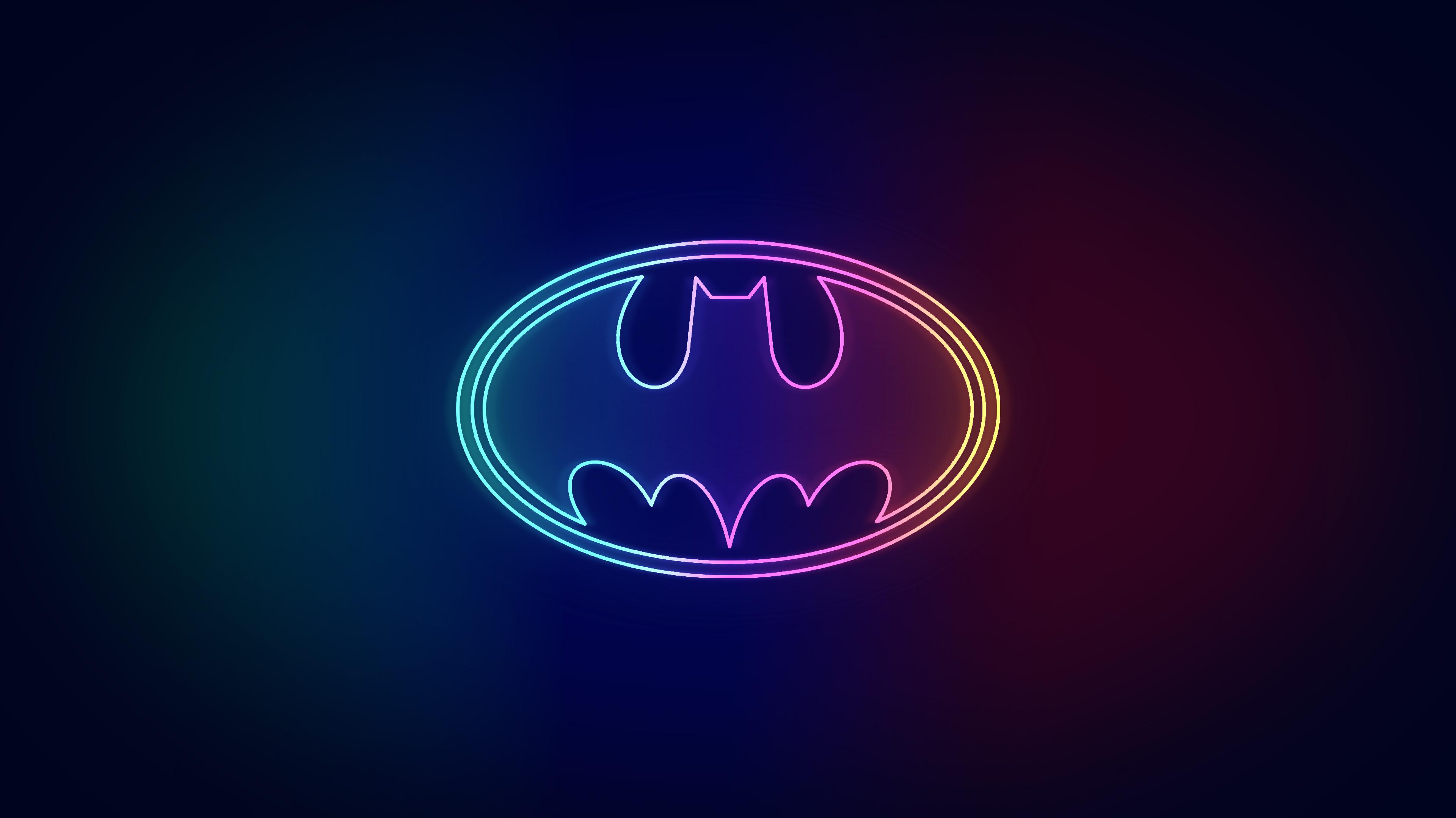 Neon Batman wallpaper [3840 x 2160] rbatman