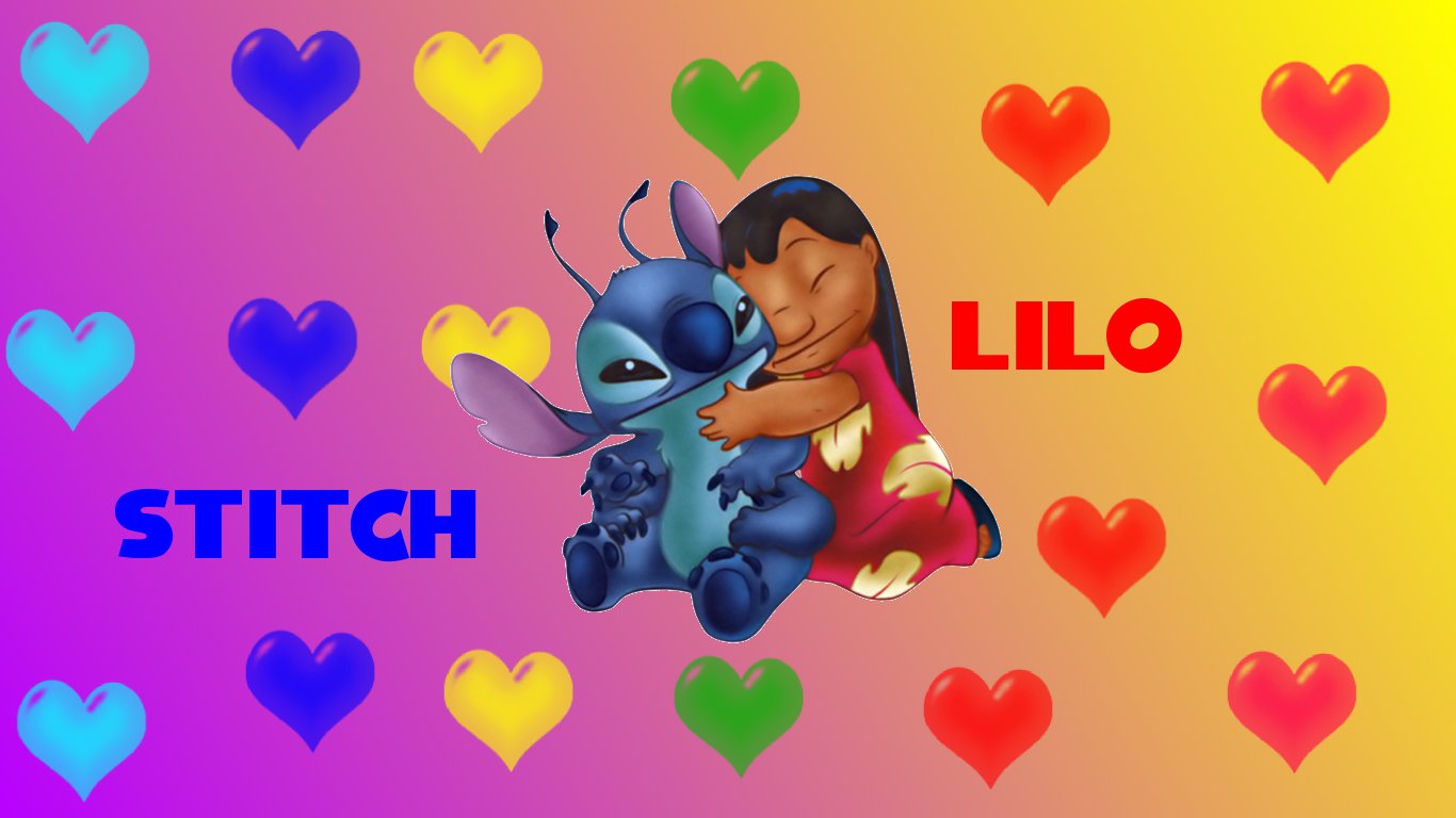 Lilo and Stitch Wallpaper by TzortzinaErk 1366x768