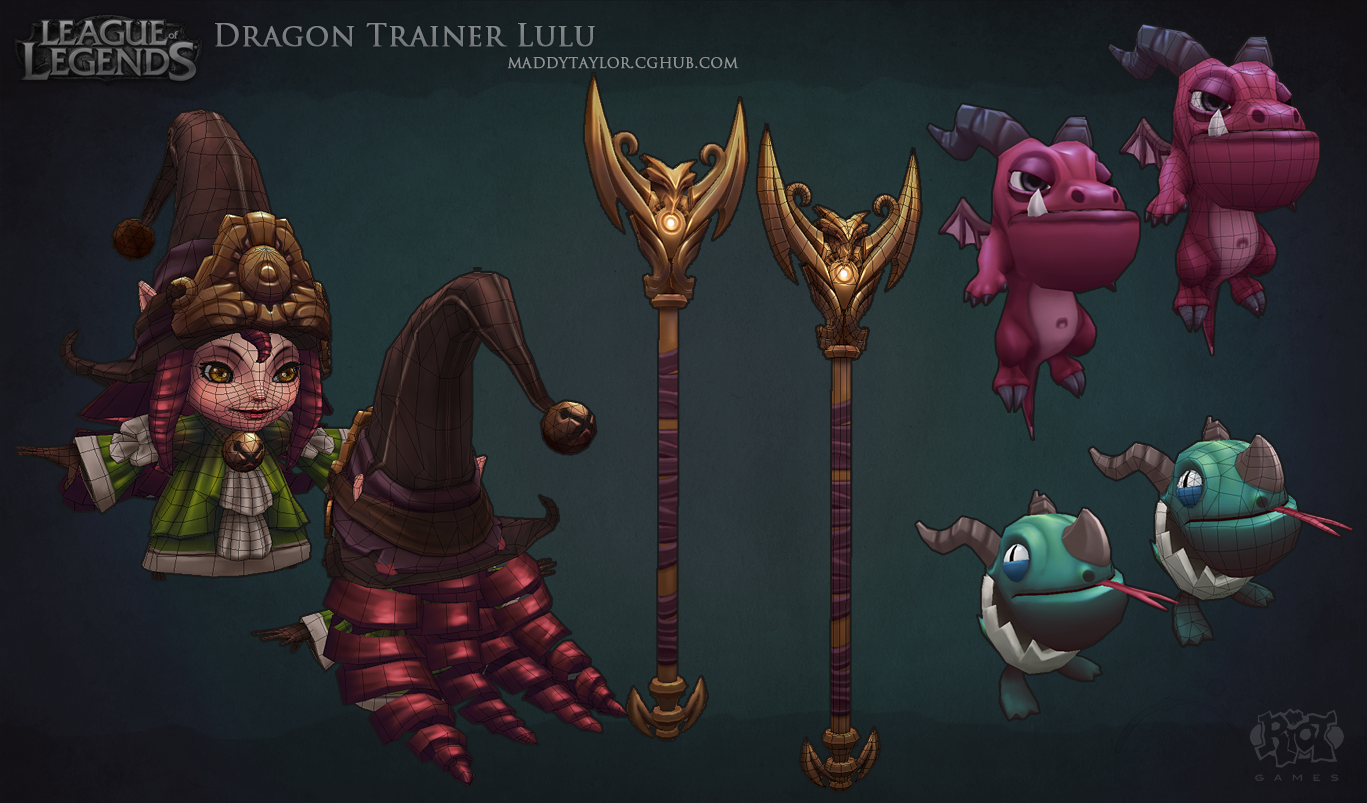 Lol Dragon Trainer Lulu By Missmaddytaylor