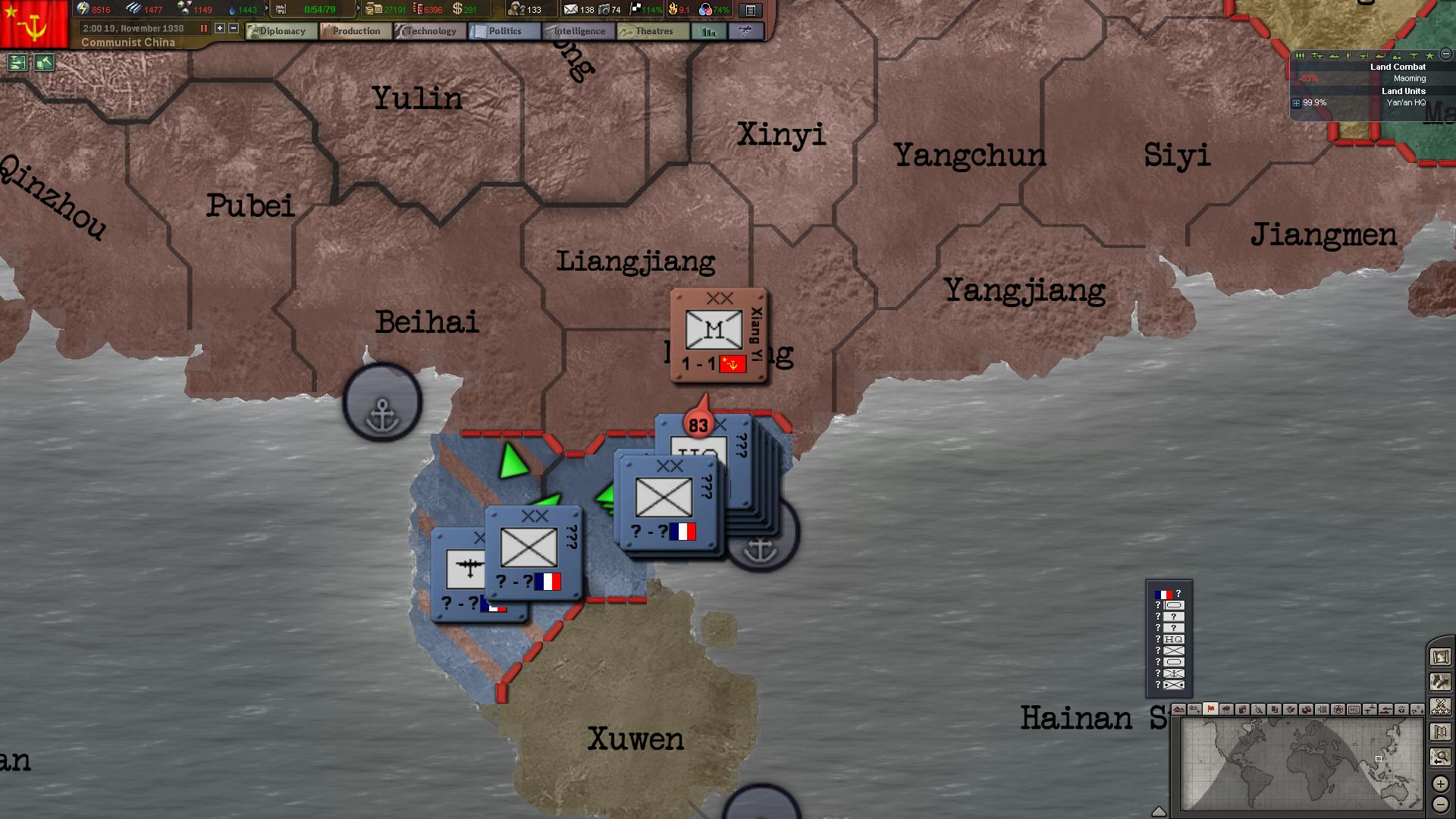 Hoi3 Expanded Too Far Fast As Munist China I Guess