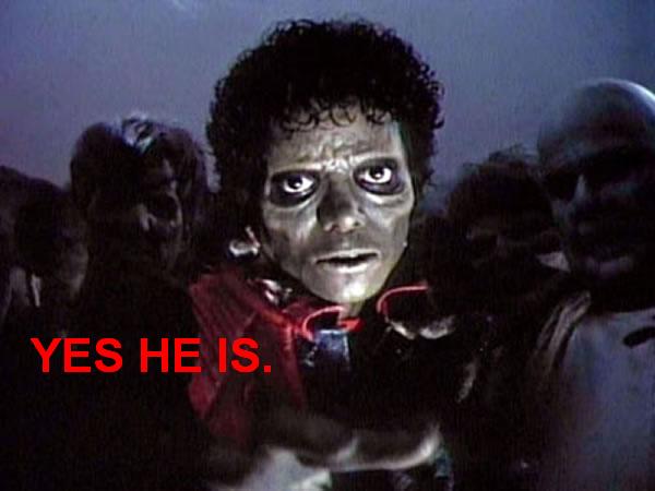 Charlietueats Wordpress Tag Is Michael Jackson A Zombie Yet