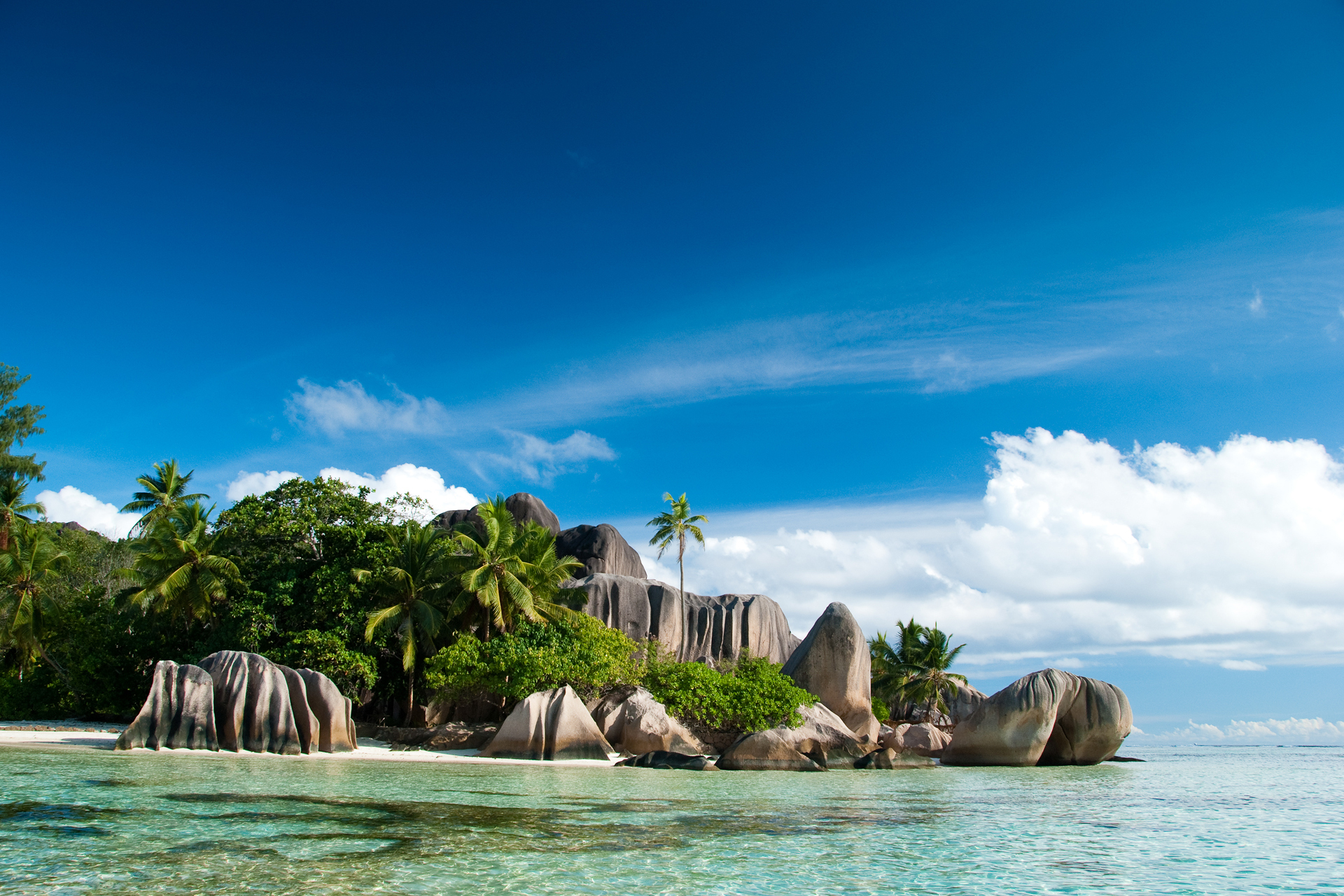 Seychelles Wallpaper Beach Desktop Wide HD