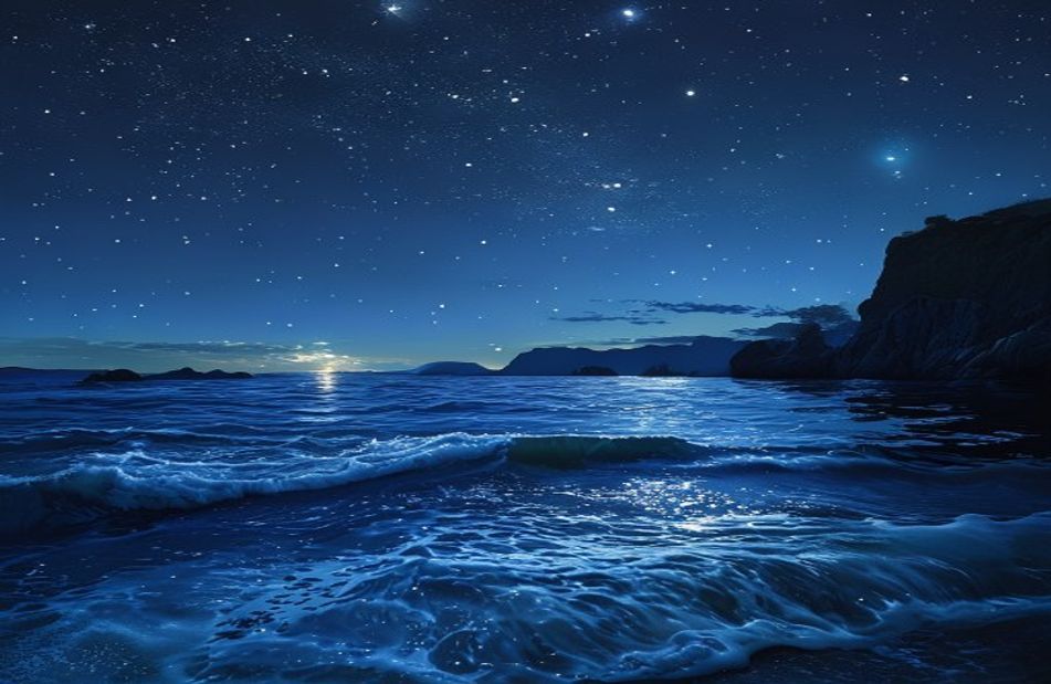 Night Ocean Wallpaper