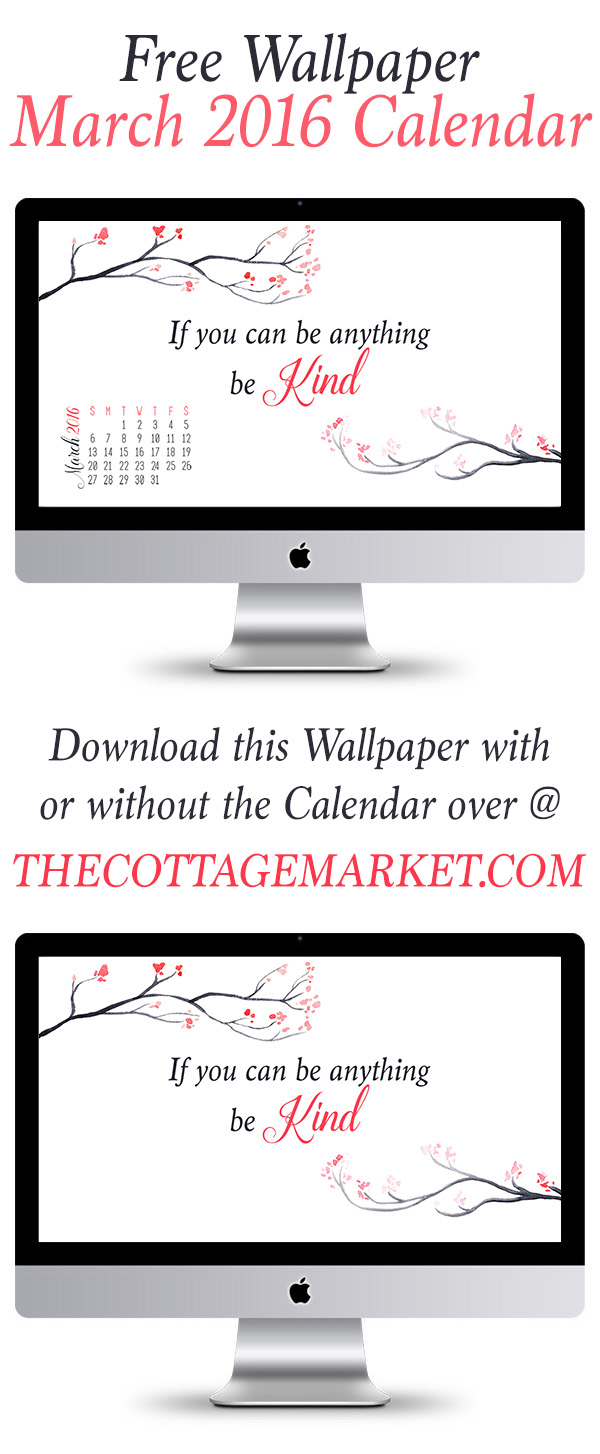 With Desktop Calendar Wallpaper