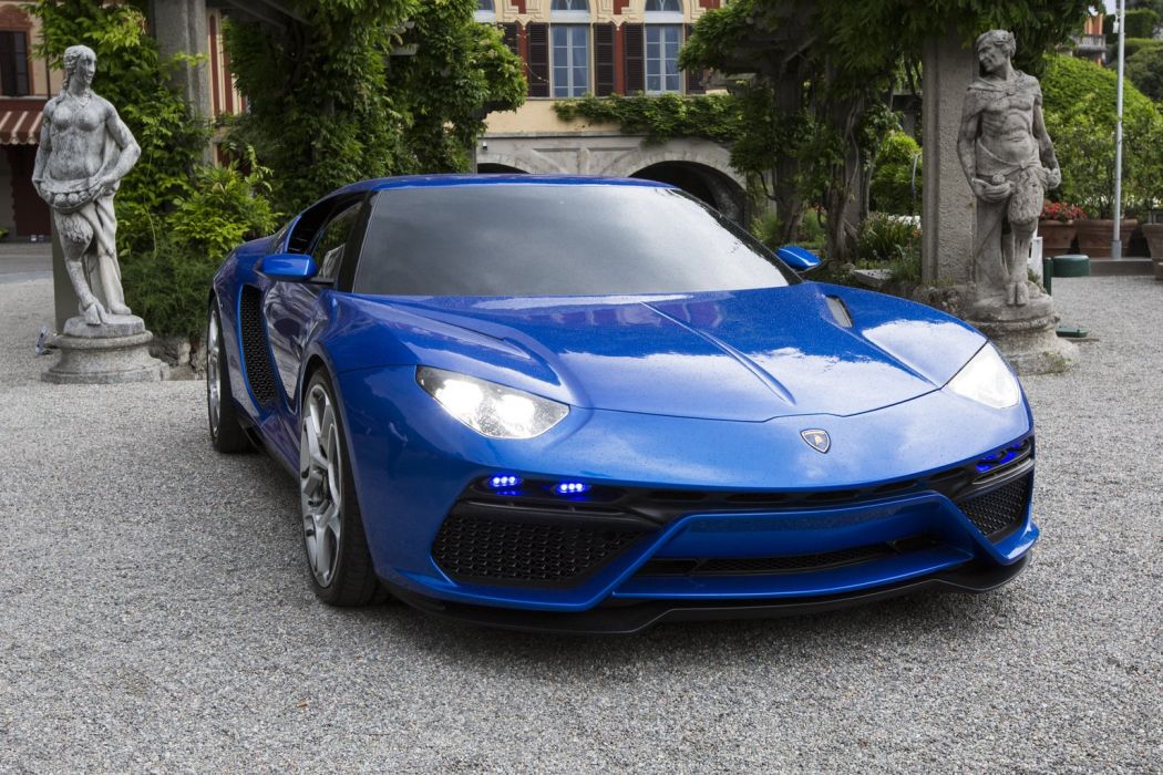 Lamborghini Asterion Lpi Cars Supercars Concept Blue