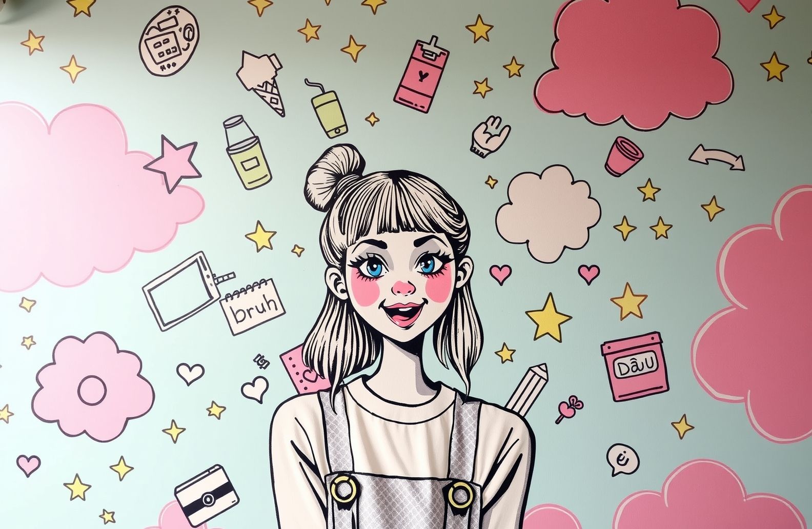 Bruh Girl Aesthetic Wallpaper