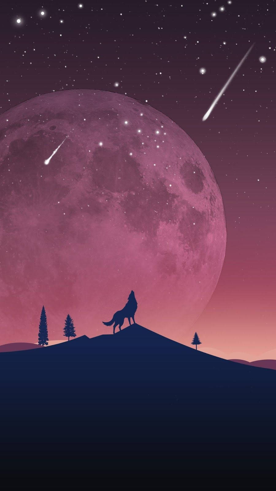 Lg Phone Moon Art Wallpaper