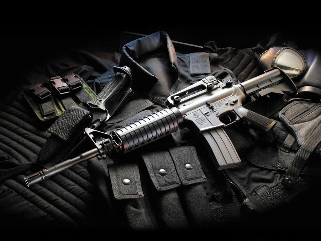 Vehicle Automatic Cool Wallpaper M4 Carbine HD Weapon