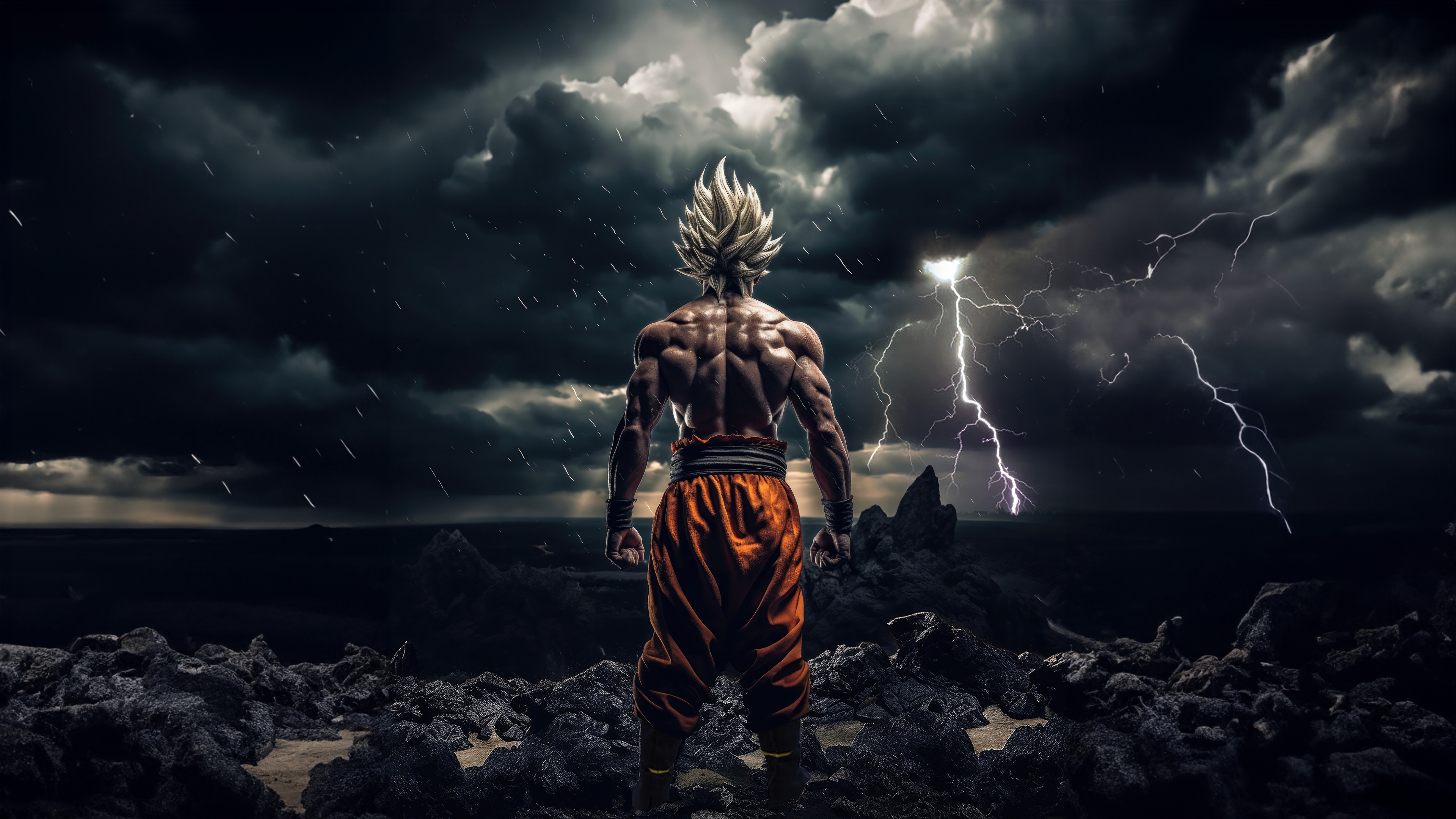Super Saiyan Wallpaper 4k Goku Dragon Ball Cinematic