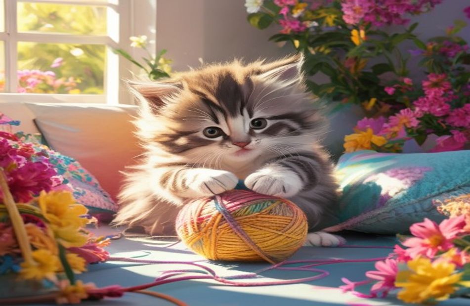 Cute Kitty Wallpaper