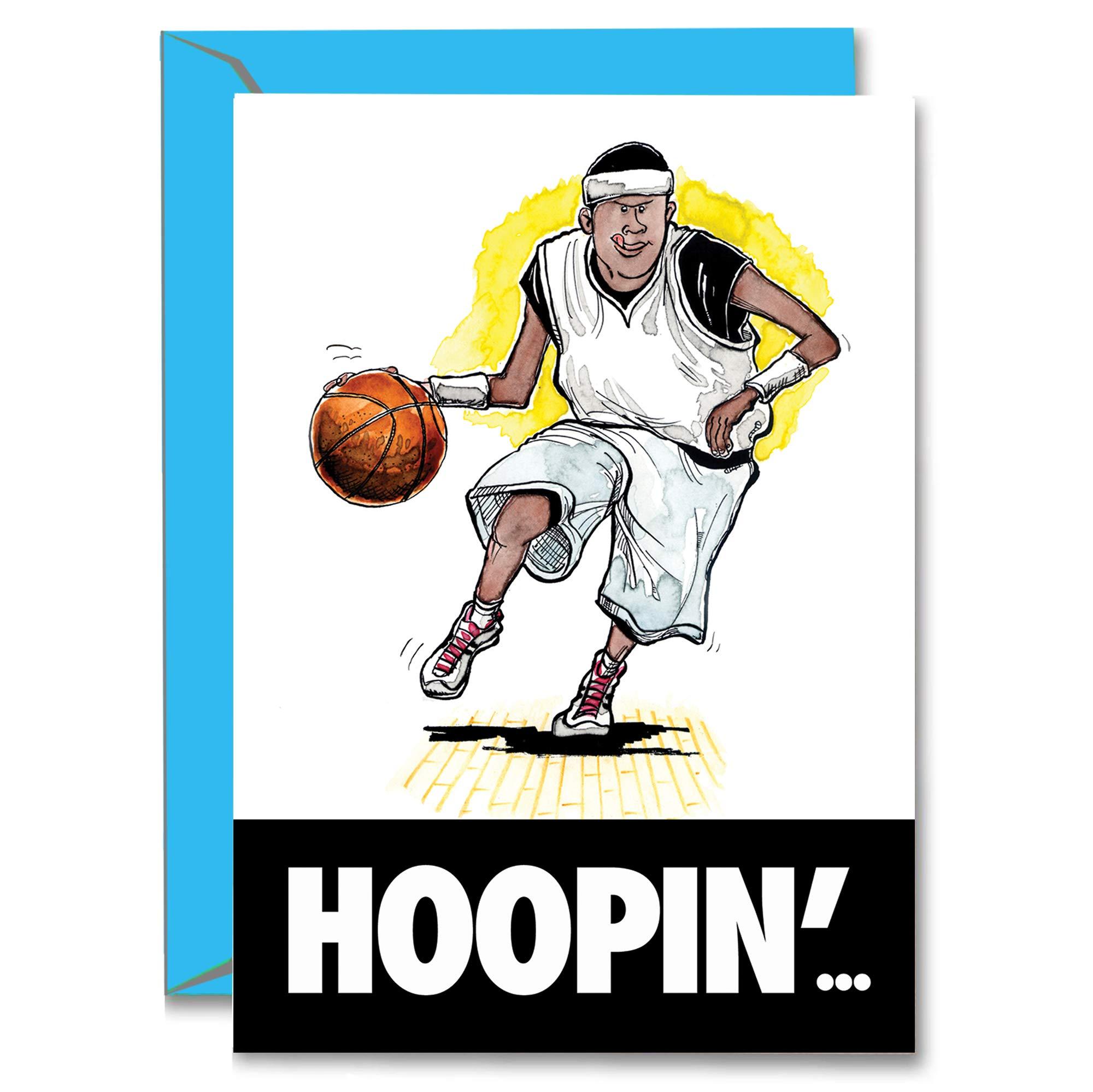 Amazon Play Strong Basketball Hoopin BirtHDay Card Pack