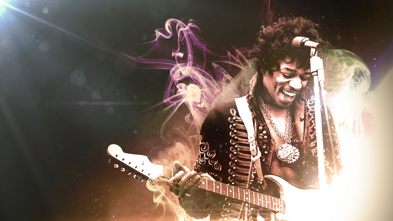 Jimi Hendrix Wallpaper Background By Timsaunders Fan Art