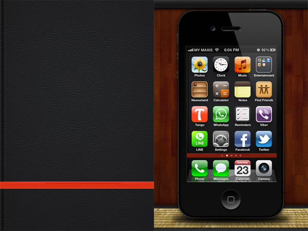 Try This Wallpaper Designed By Kyle Gray For The iPhone Homescreen