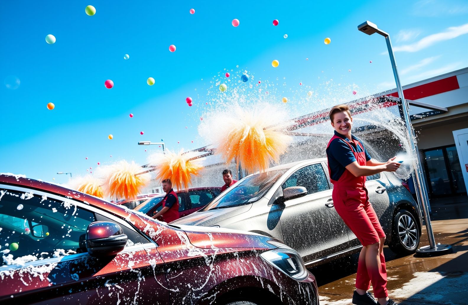 Car Wash Wallpaper