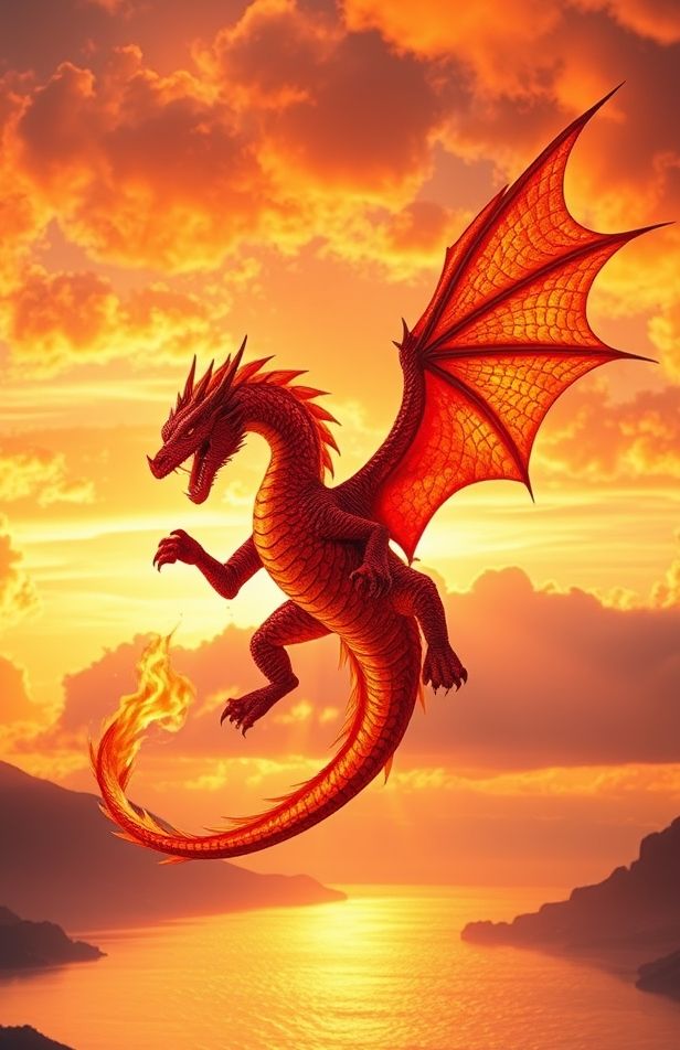 Fire Dragon Wallpaper