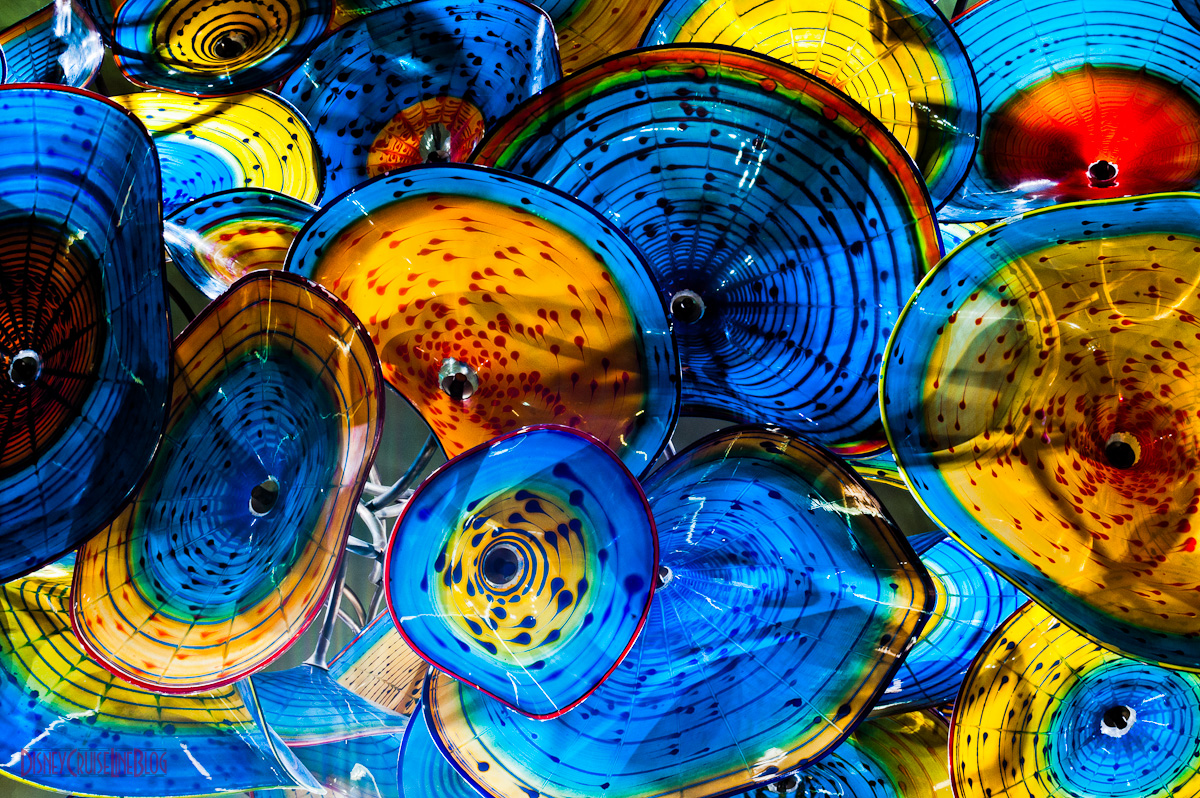 Lobby Chandelier By Dale Chihuly The Disney Cruise Line