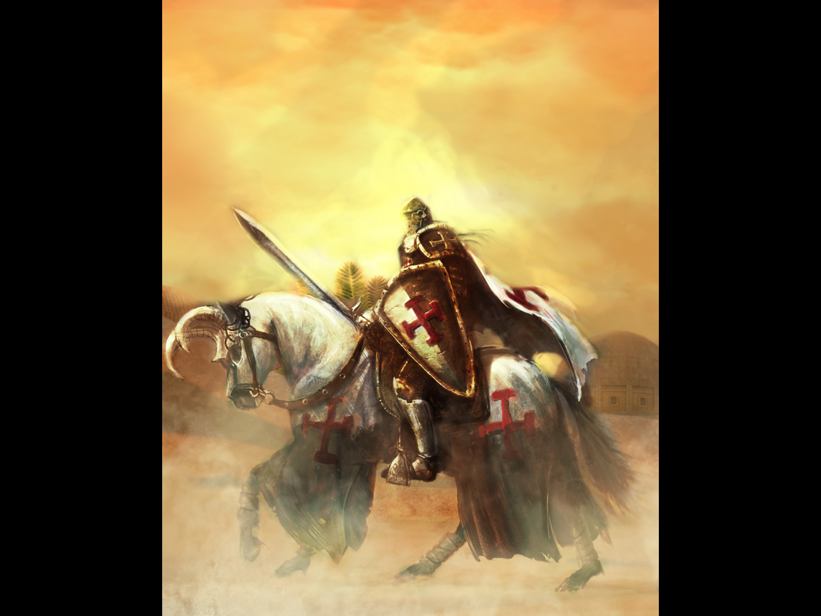 Templar Knights Wallpaper Knight Art