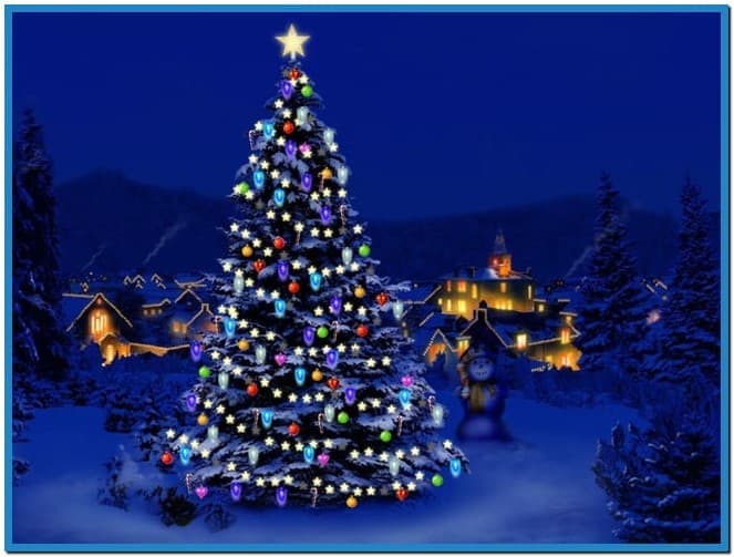 Christmas Tree Screensaver With Music