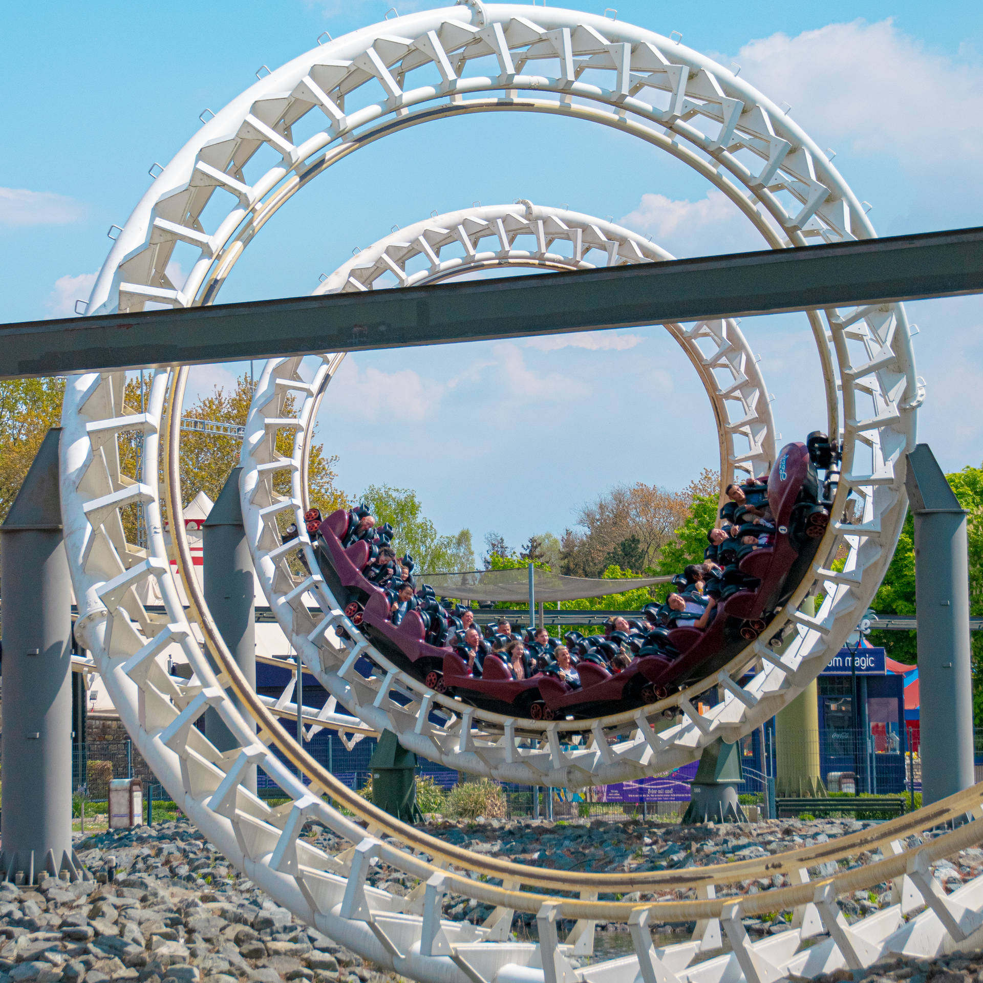 Roller Coaster Wallpaper