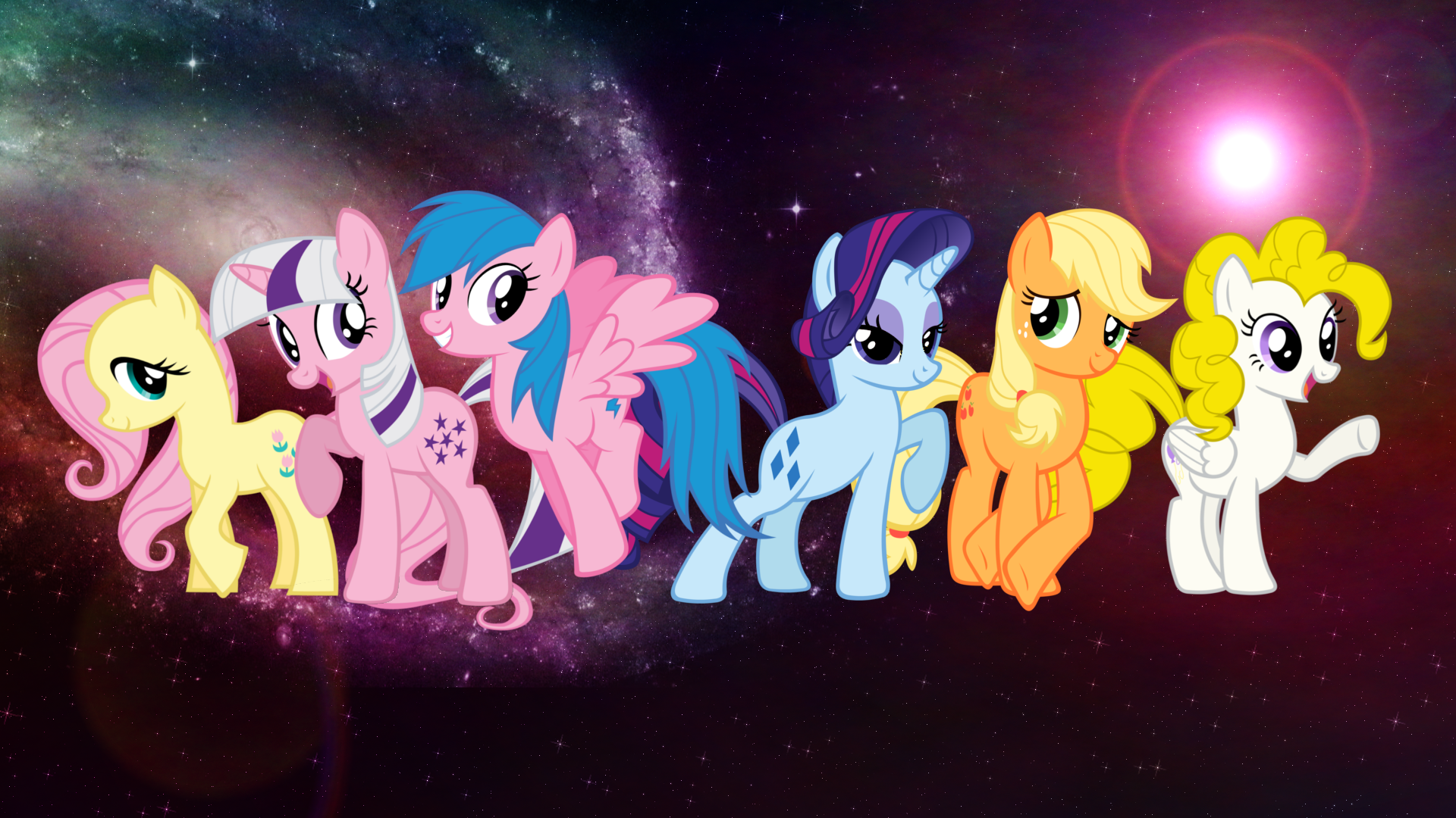Pony Space Wallpaper Mane Conceptual By Morningstar On