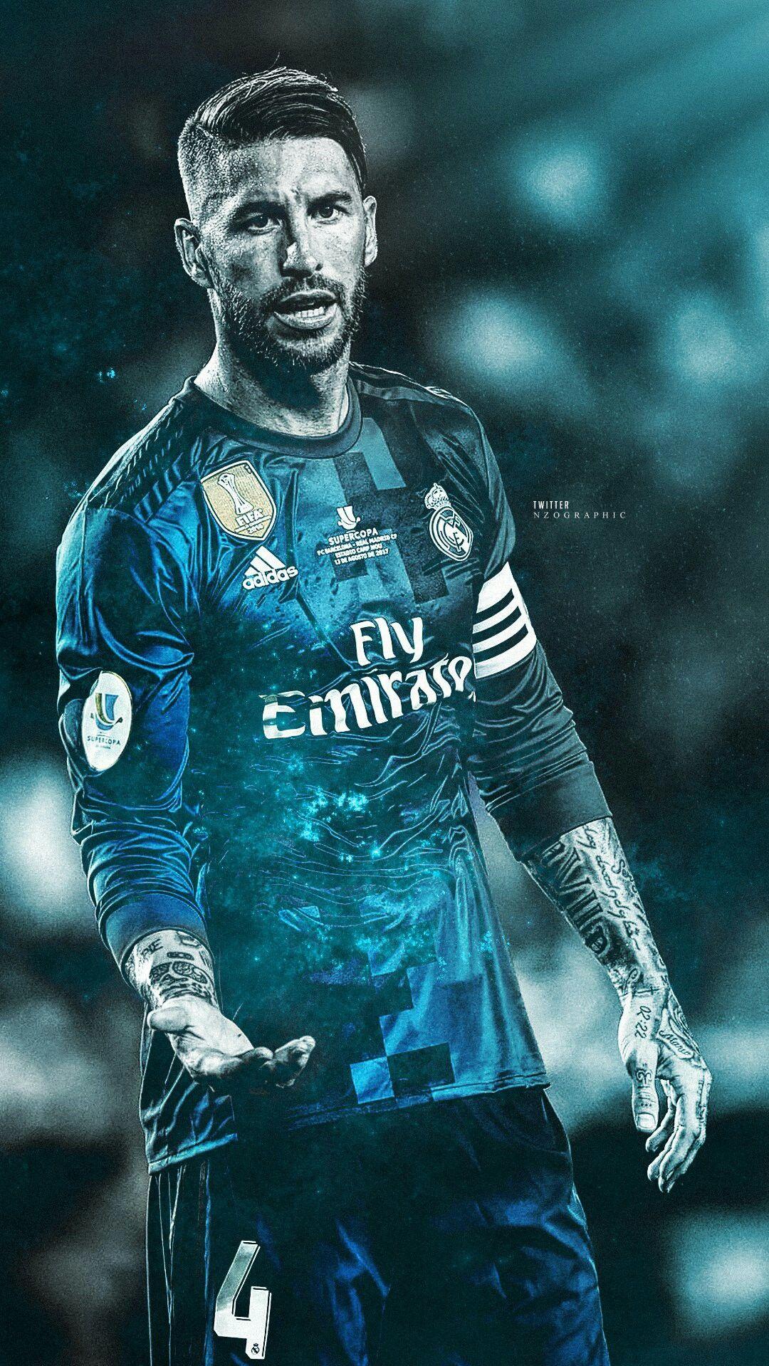 Sergio Ramos Wallpaper  Real madrid wallpapers Real madrid football  Madrid wallpaper